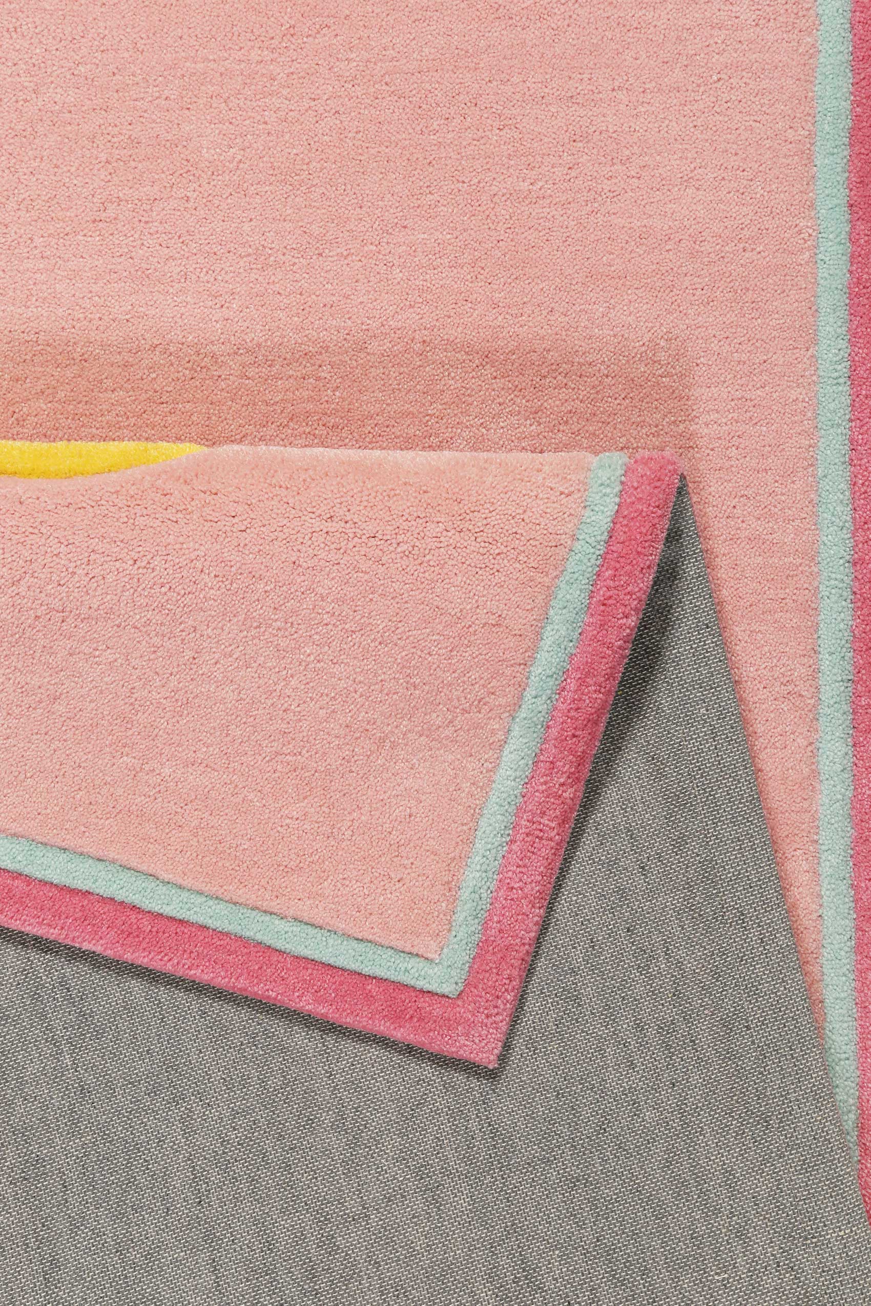 Kinderteppich Rosa » Happy me! « Smart Kids - Ansicht 3