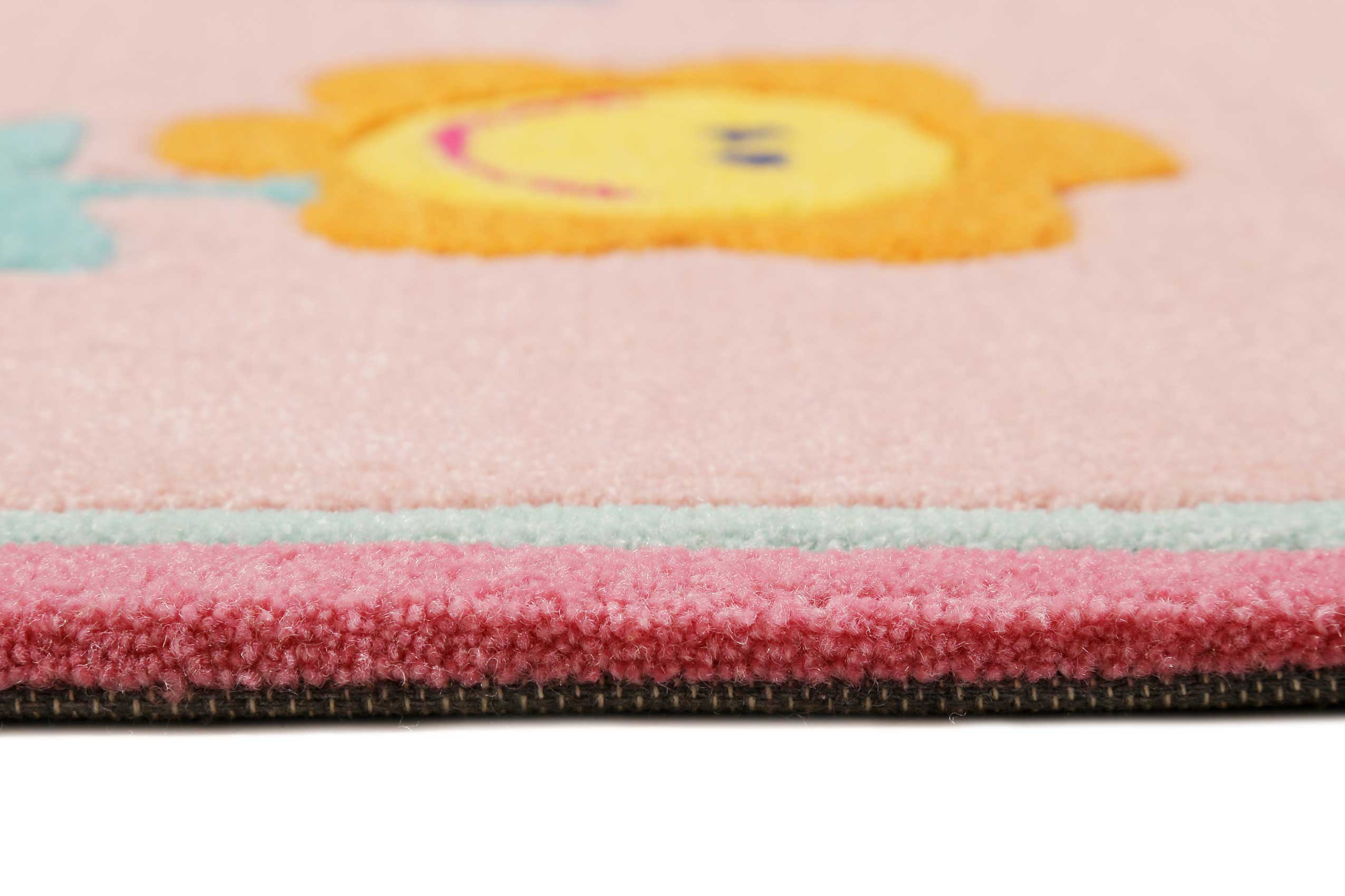 Kinderteppich Rosa » Happy me! « Smart Kids - Ansicht 4