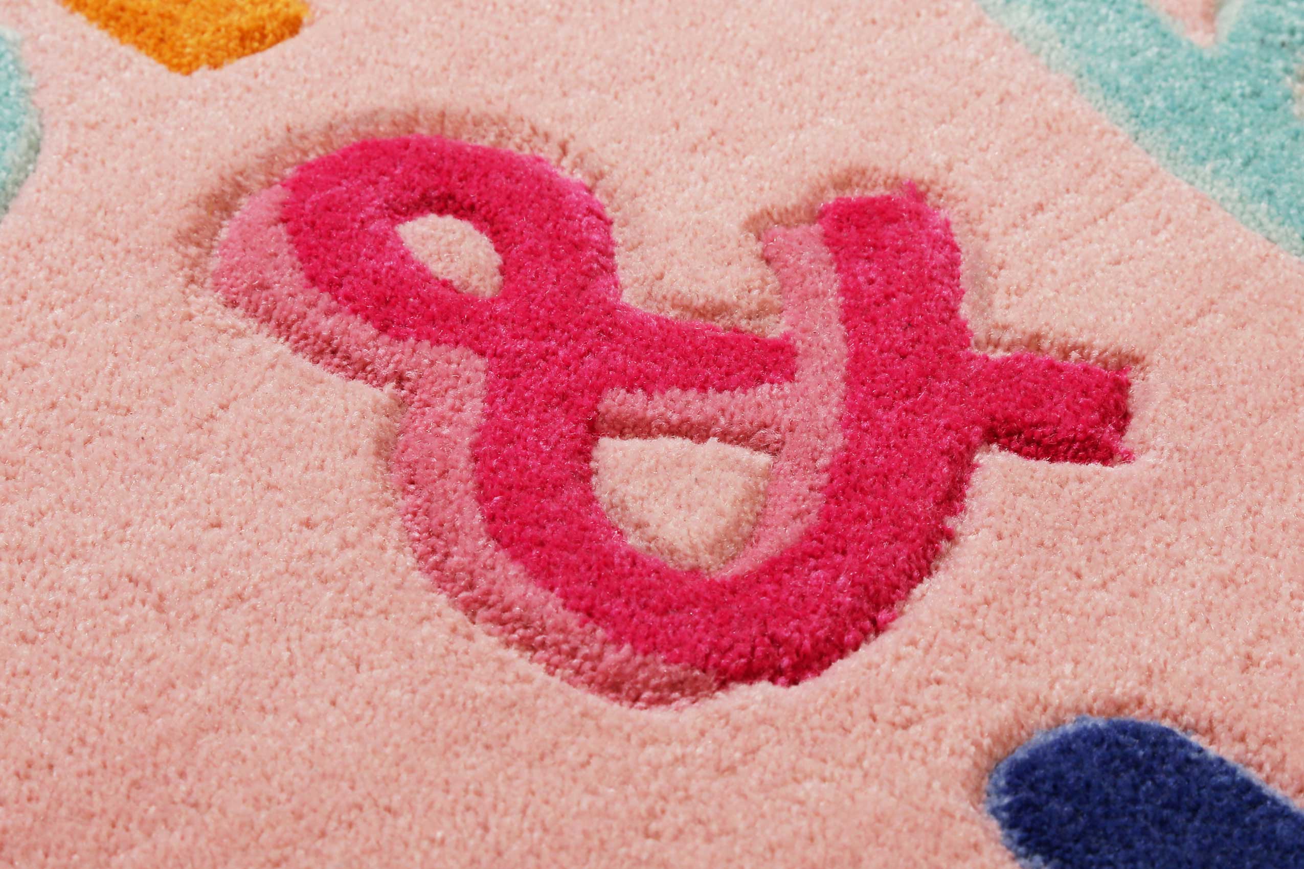 Kinderteppich Rosa » Happy me! « Smart Kids - Ansicht 5