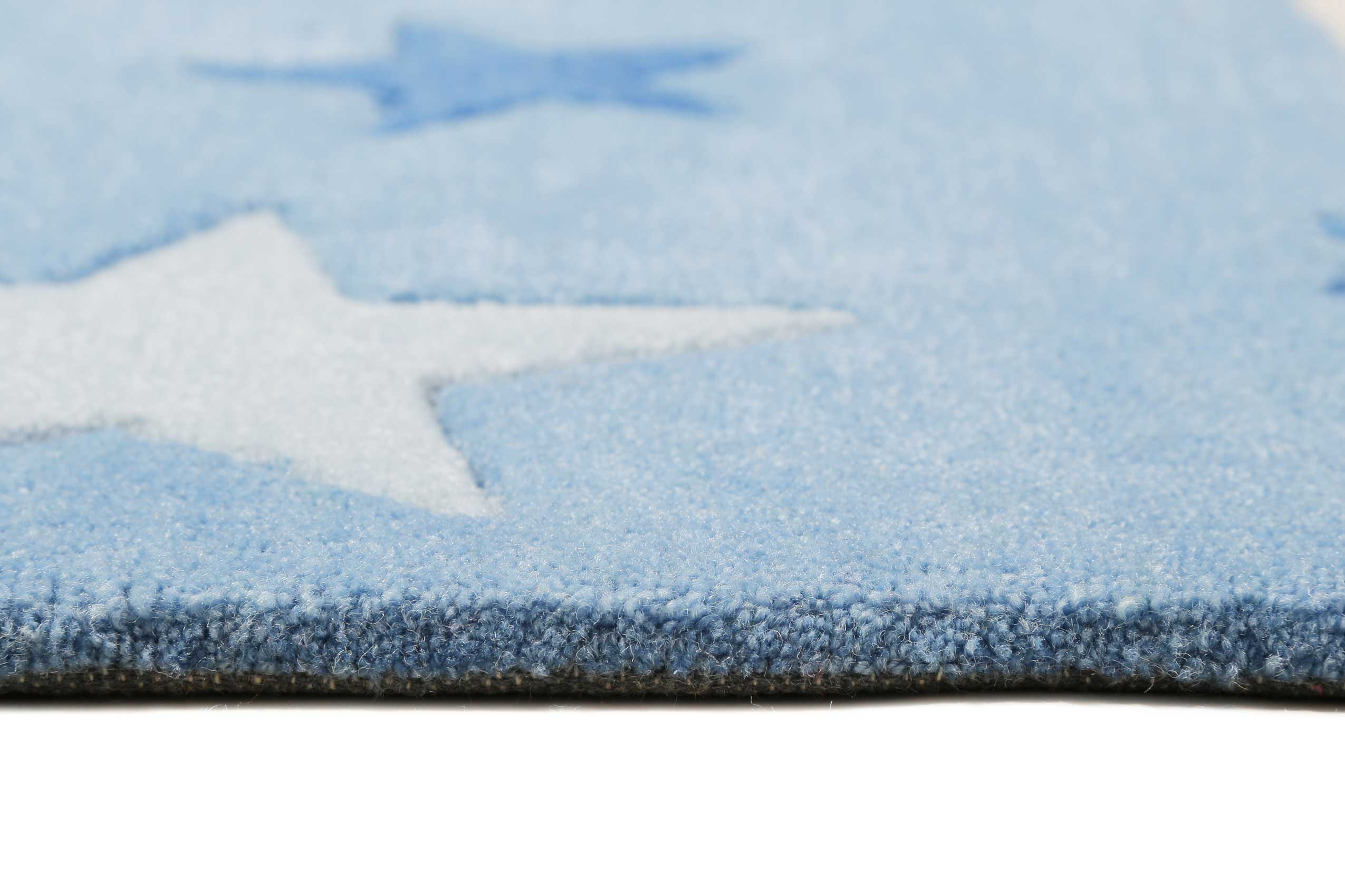 Kinderteppich Blau 