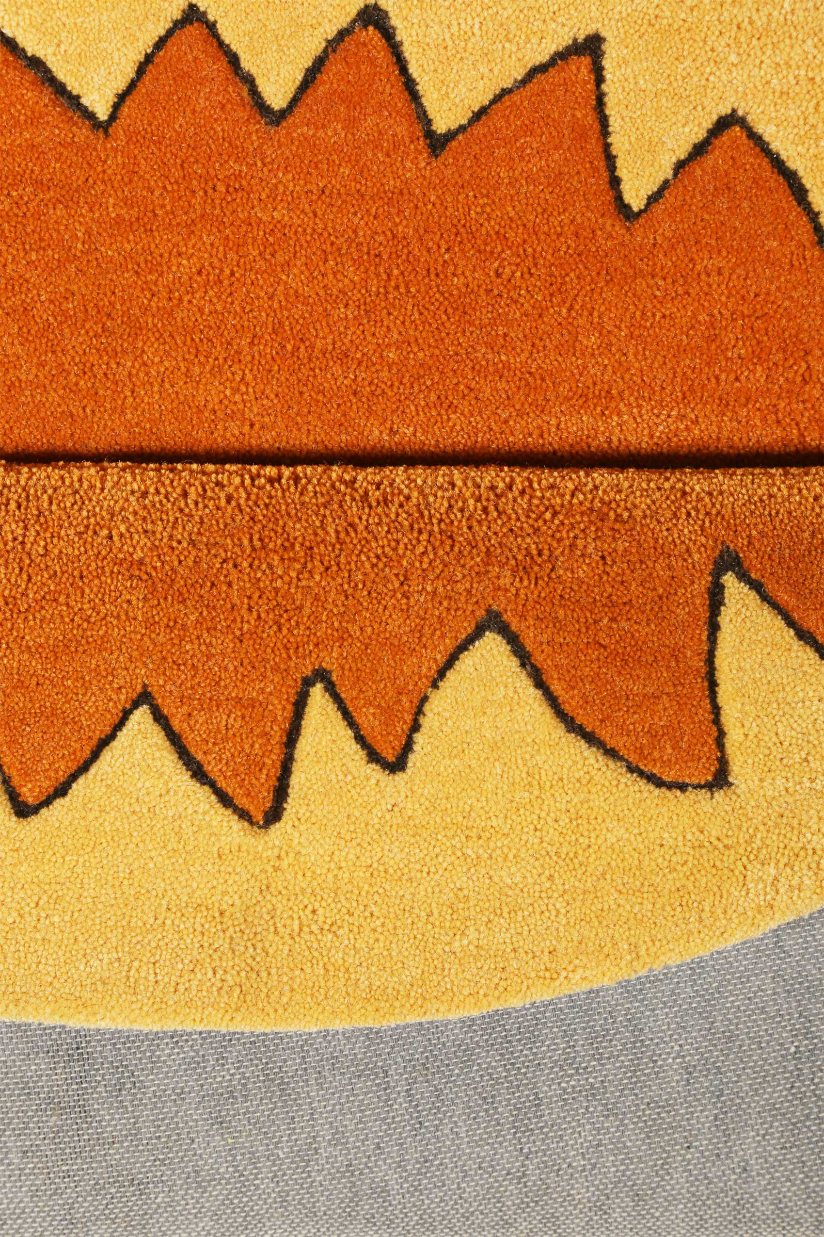 Kinderteppich Orange 