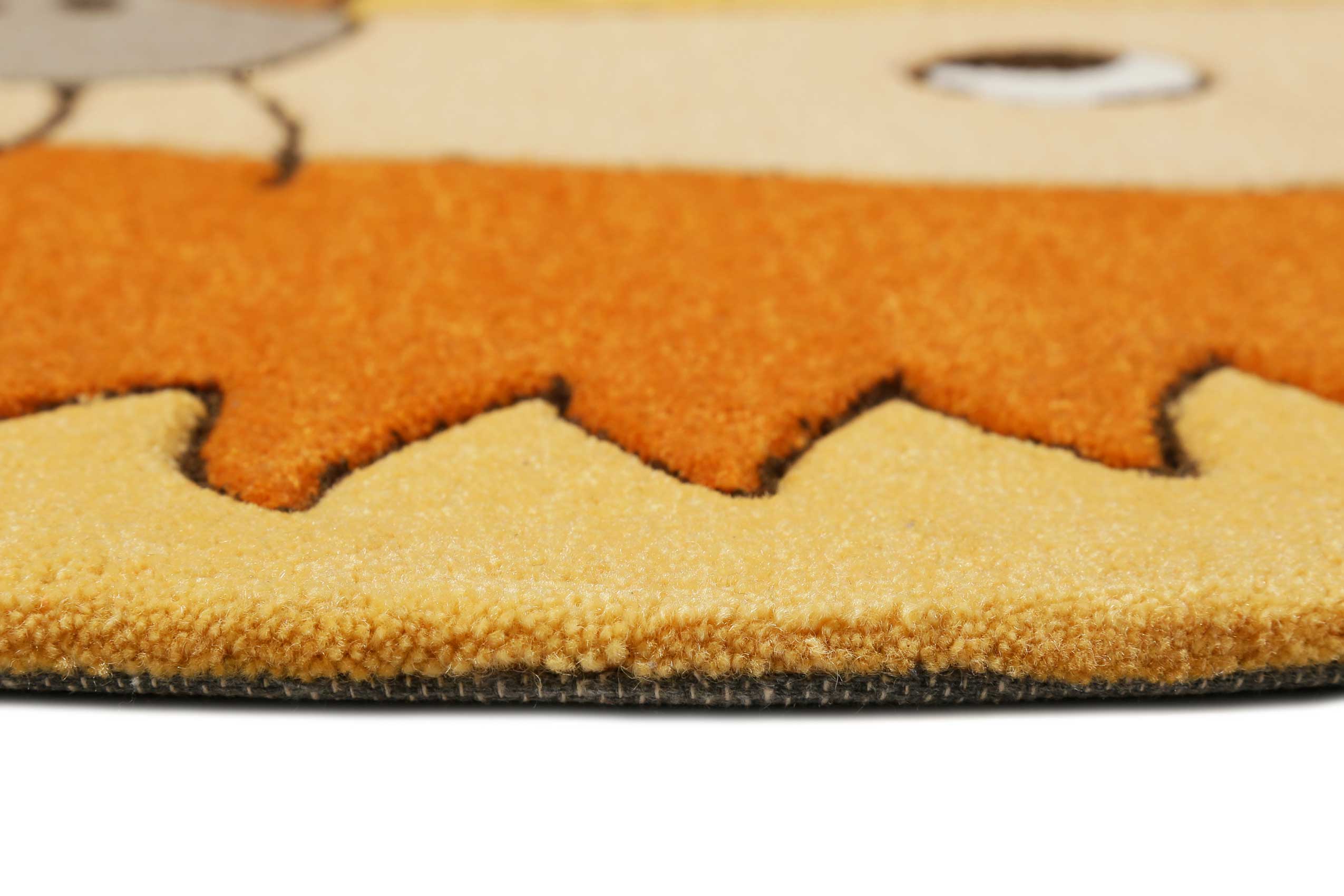 Kinderteppich Orange 