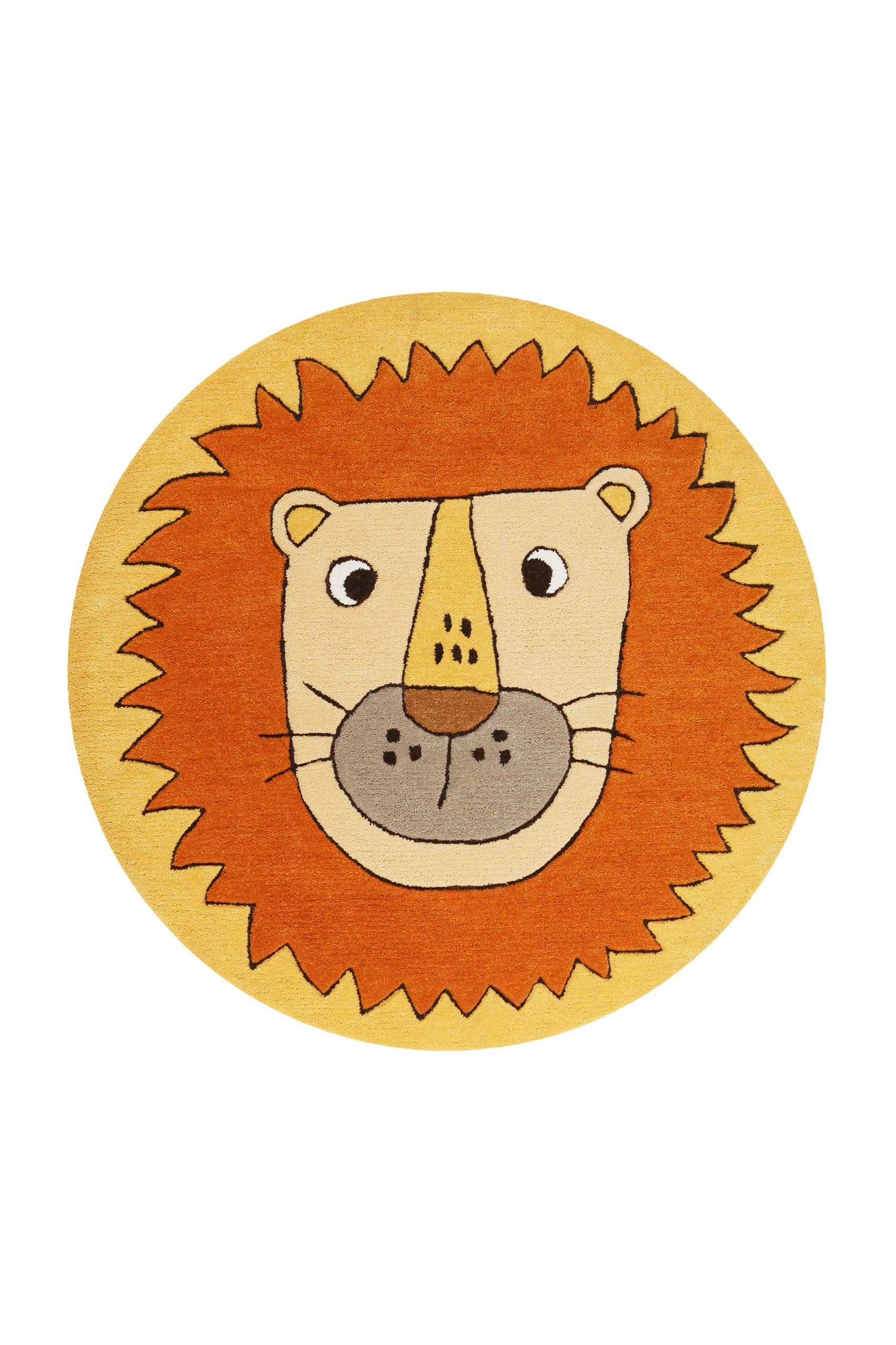 Kinderteppich Orange 