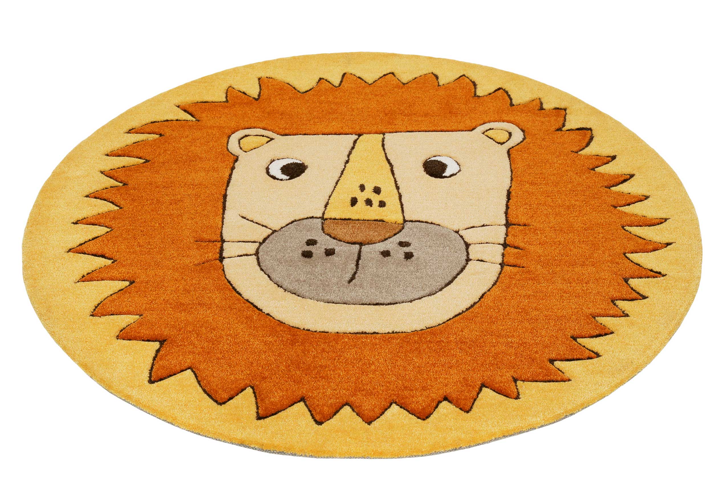 Kinderteppich Orange 
