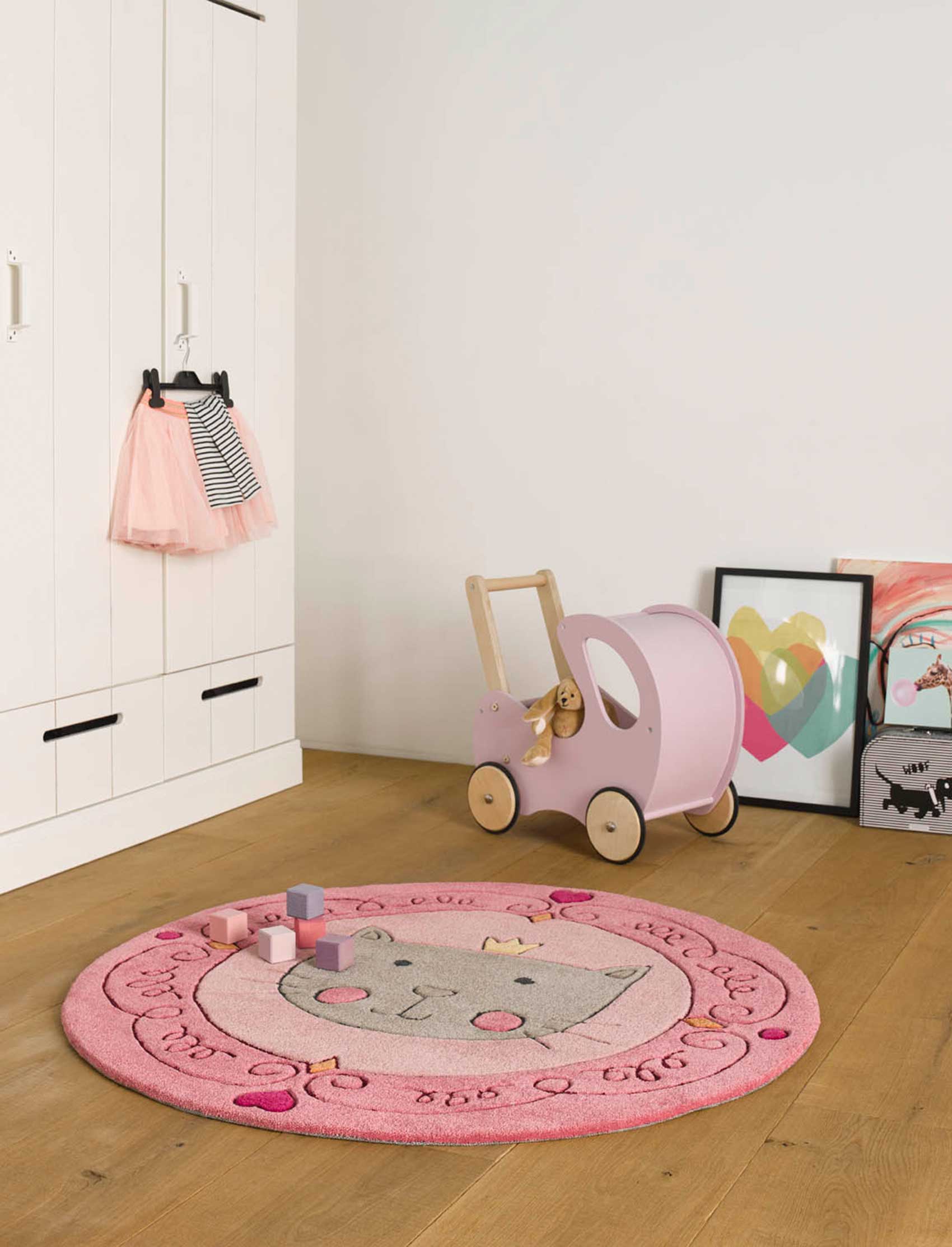 Kinderteppich Pink » Lotti Queen « Smart Kids - Ansicht 7