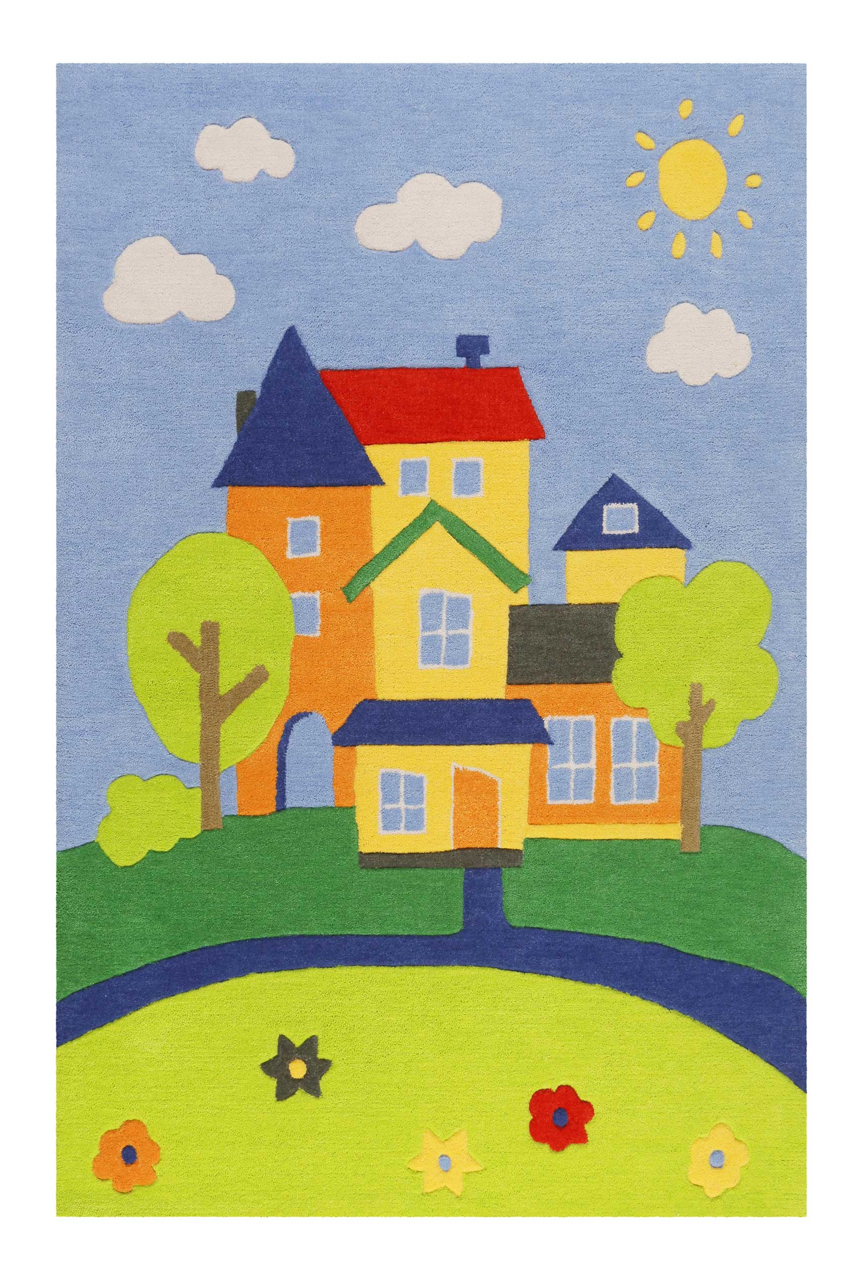 Kinderteppich Bunt 