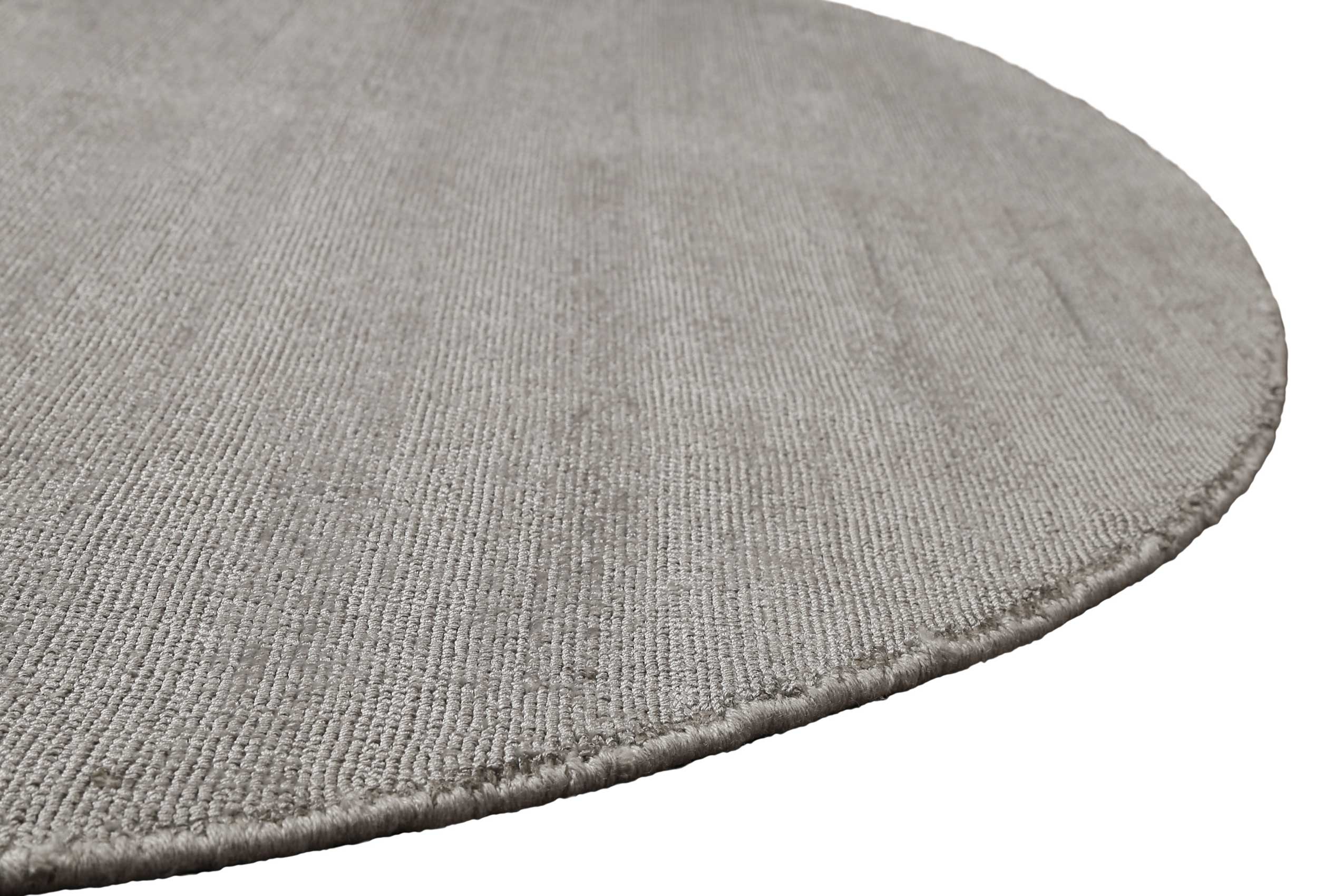 Teppich Rund Hellgrau 