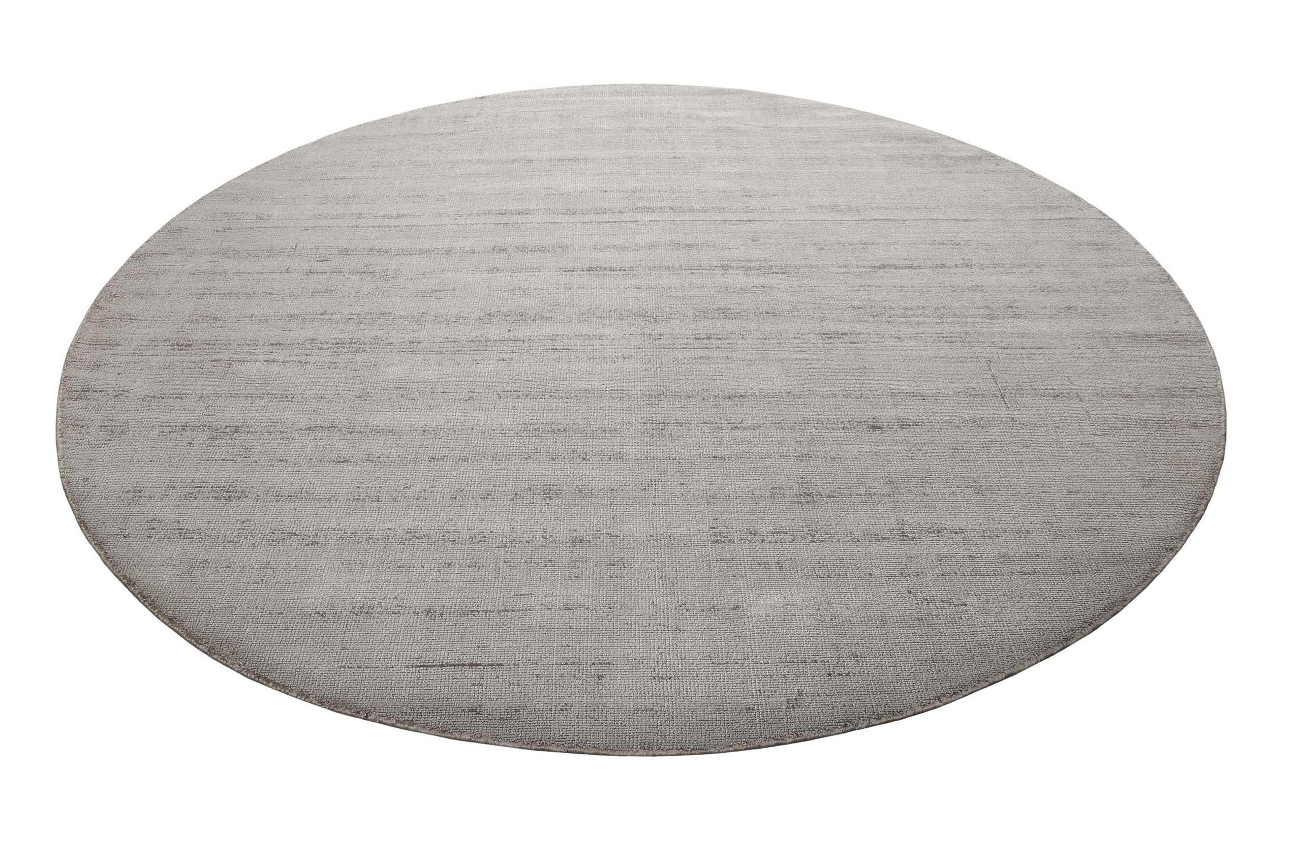 Teppich Rund Hellgrau 