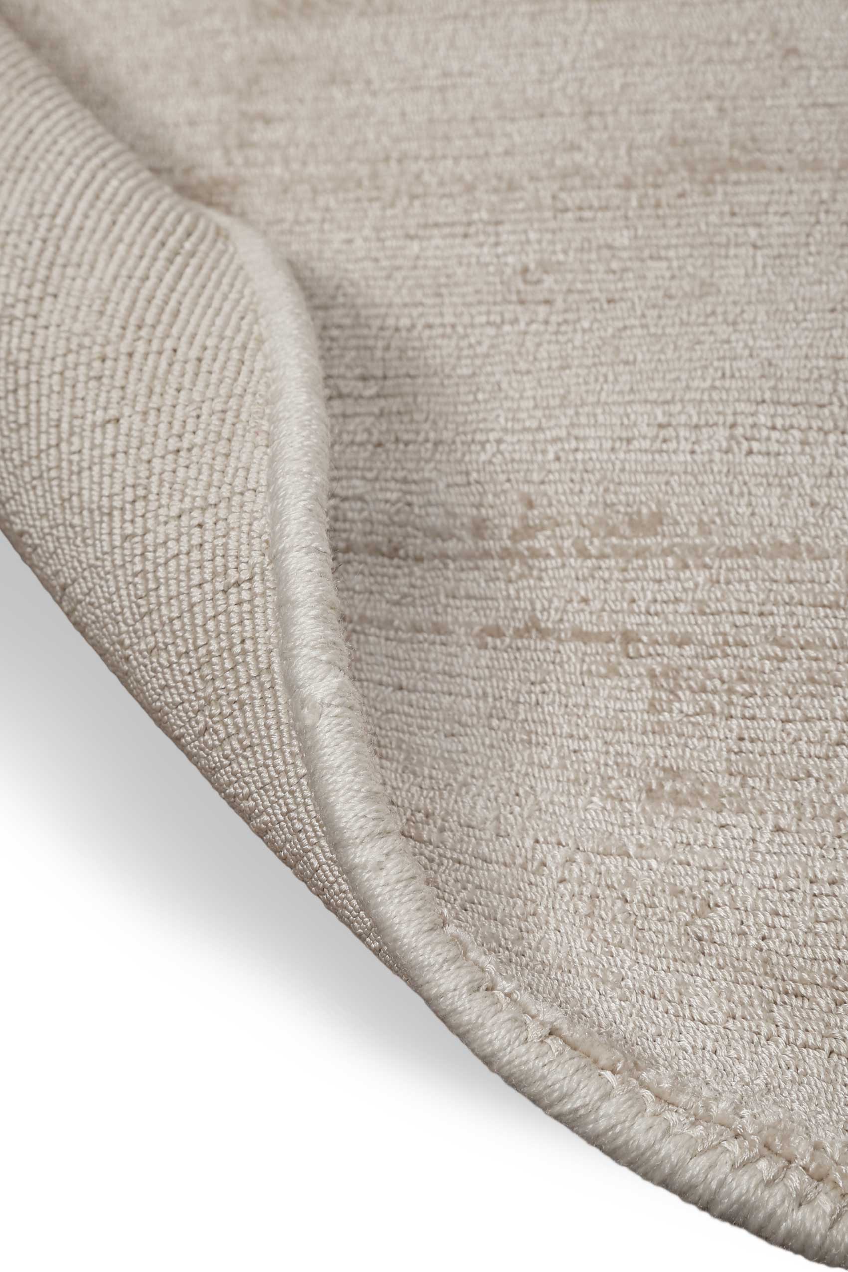 Teppich Rund Creme Beige » Emma « WECONhome Basics - Ansicht 3