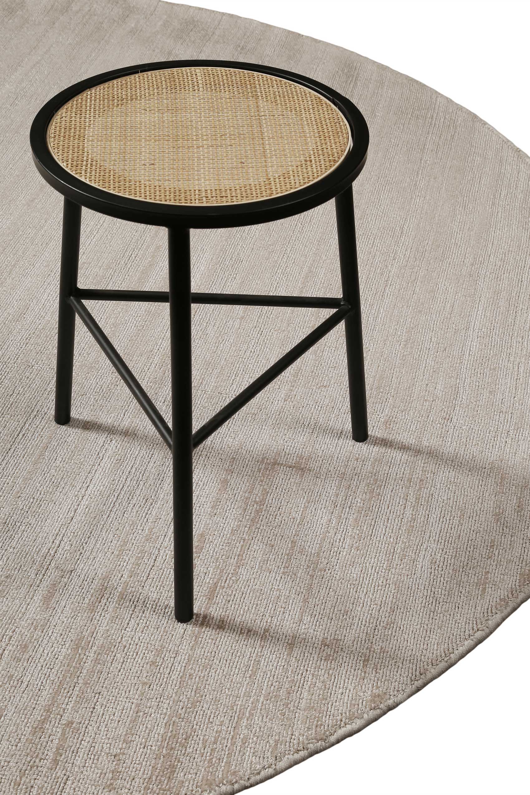 Teppich Rund Creme Beige » Emma « WECONhome Basics - Ansicht 4