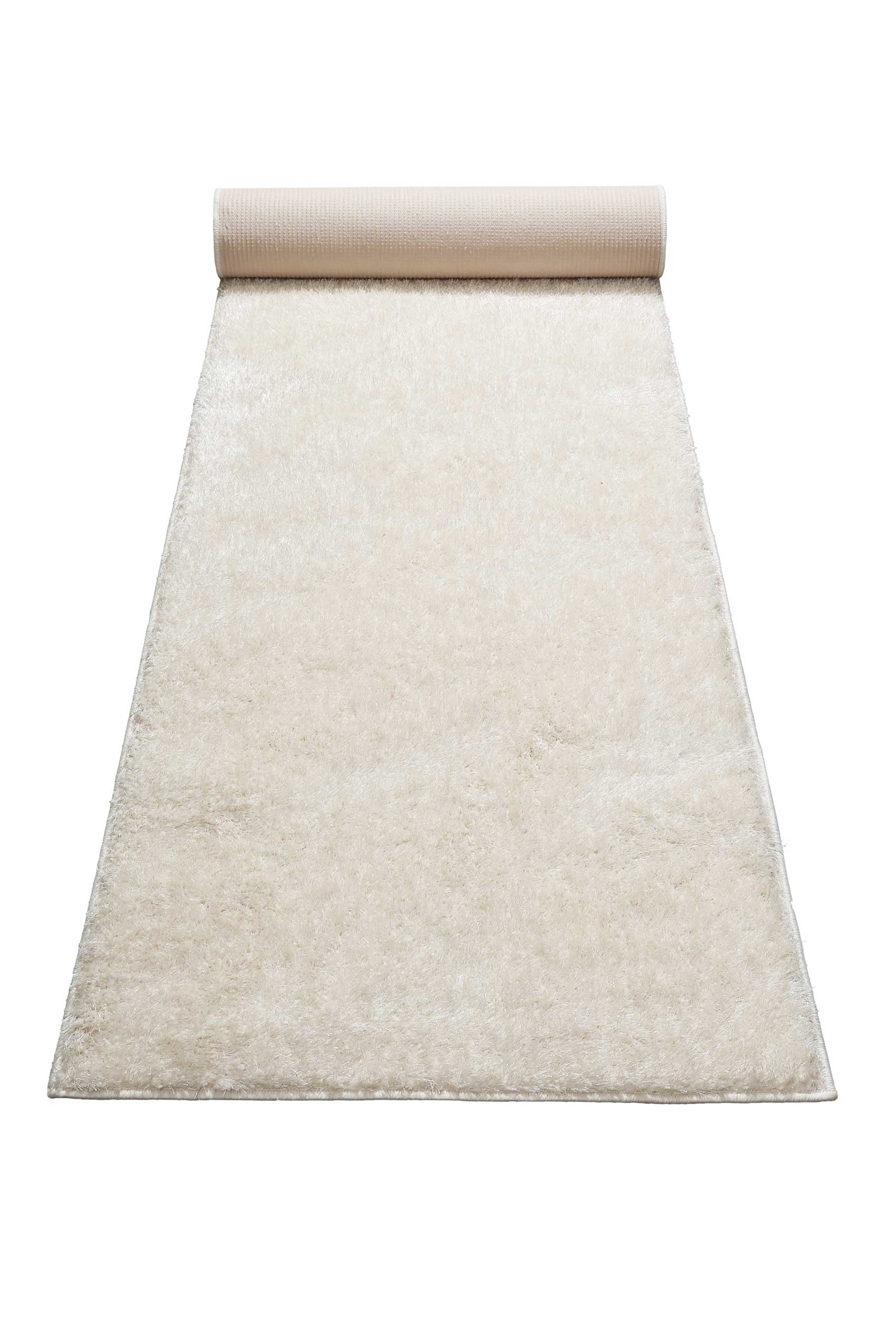 Teppich Creme Weiß Hochflor » Fanny « WECONhome Basics - Ansicht 1