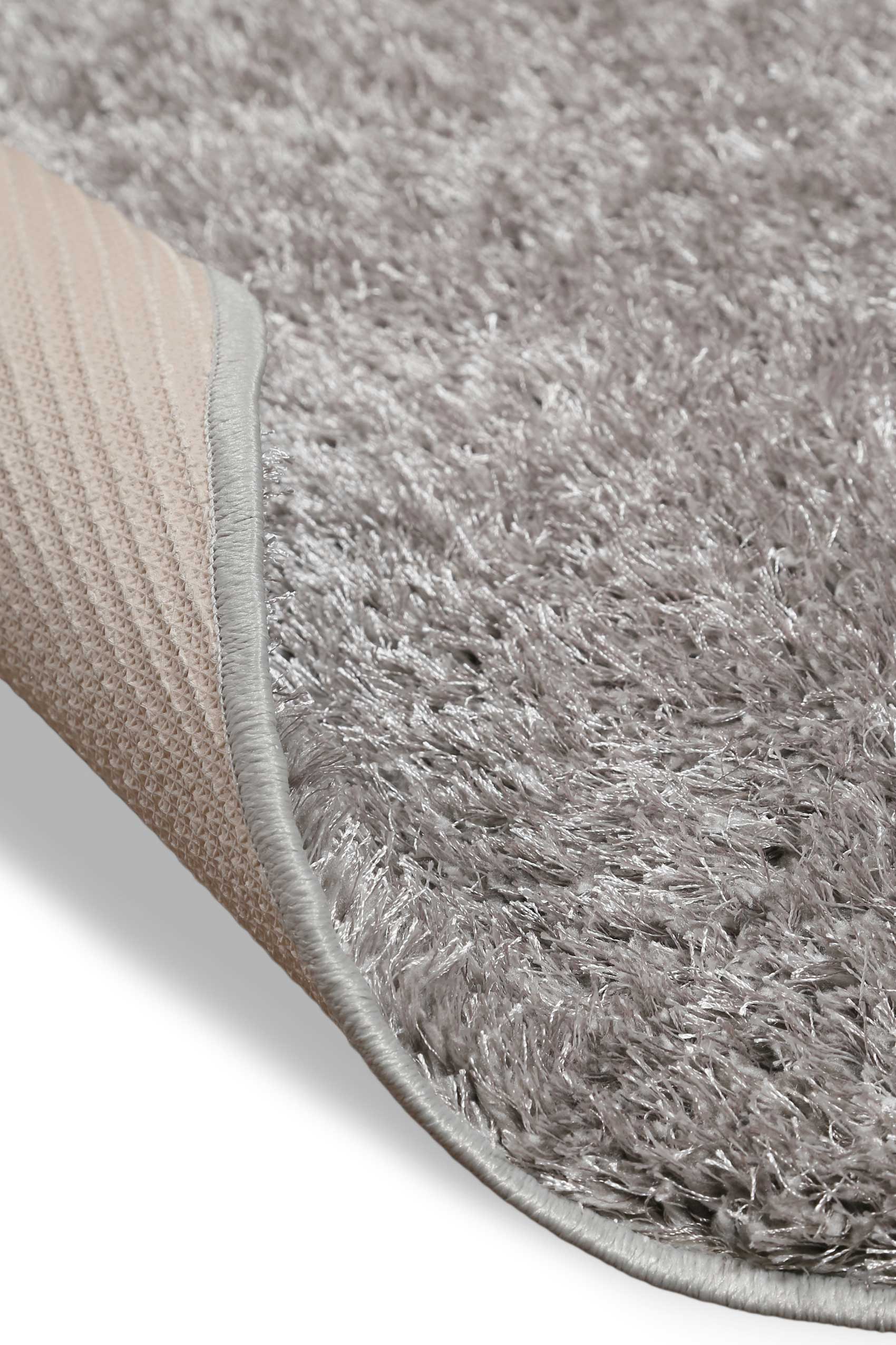 Teppich Rund Grau Hochflor » Fanny « WECONhome Basics - Ansicht 5