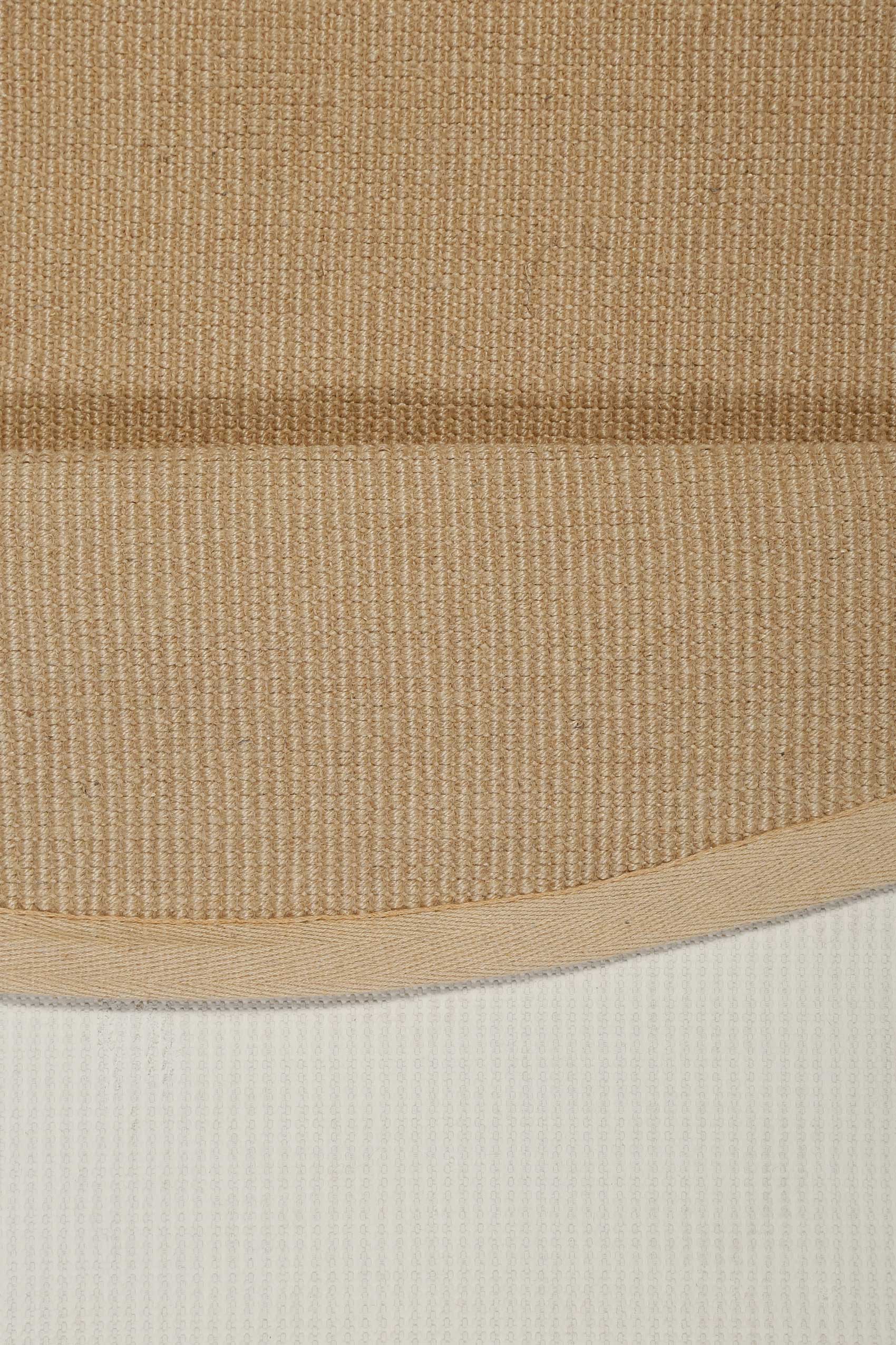 Teppich Rund Natur aus Jute 