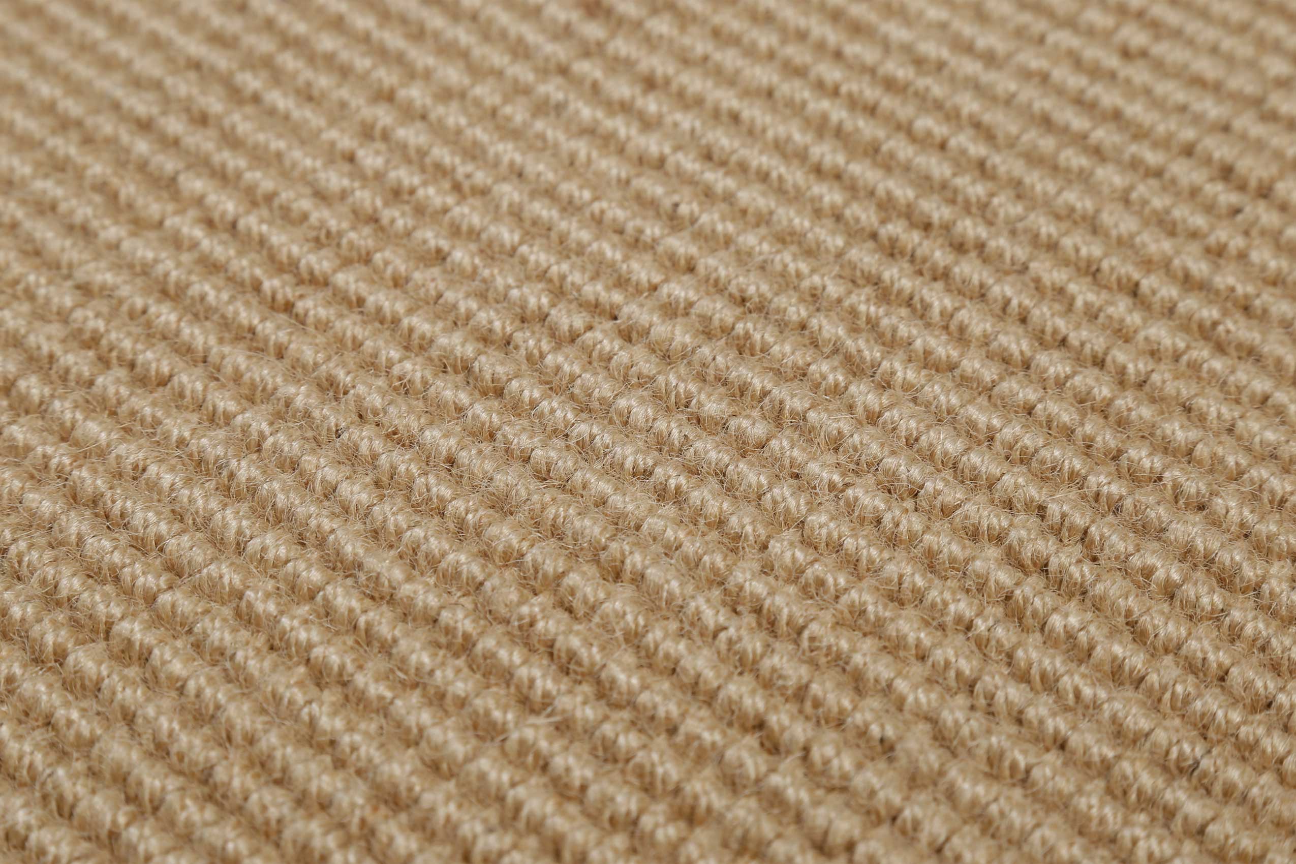 Teppich Rund Natur aus Jute 