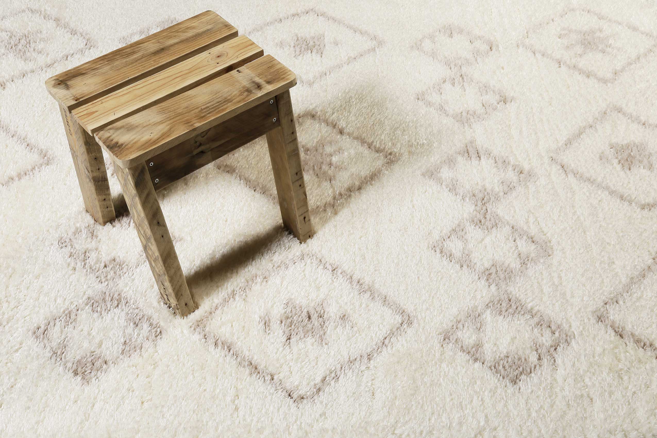 Teppich Beige Hochflor » Boho&Scandic Ayachi « WECONhome - Ansicht 5