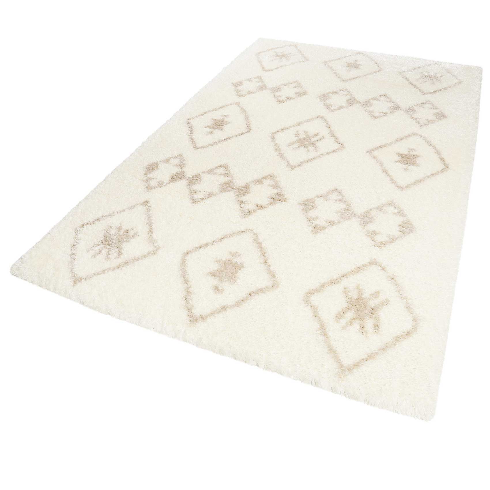 Teppich Beige Hochflor » Boho&Scandic Ayachi « WECONhome - Ansicht 2
