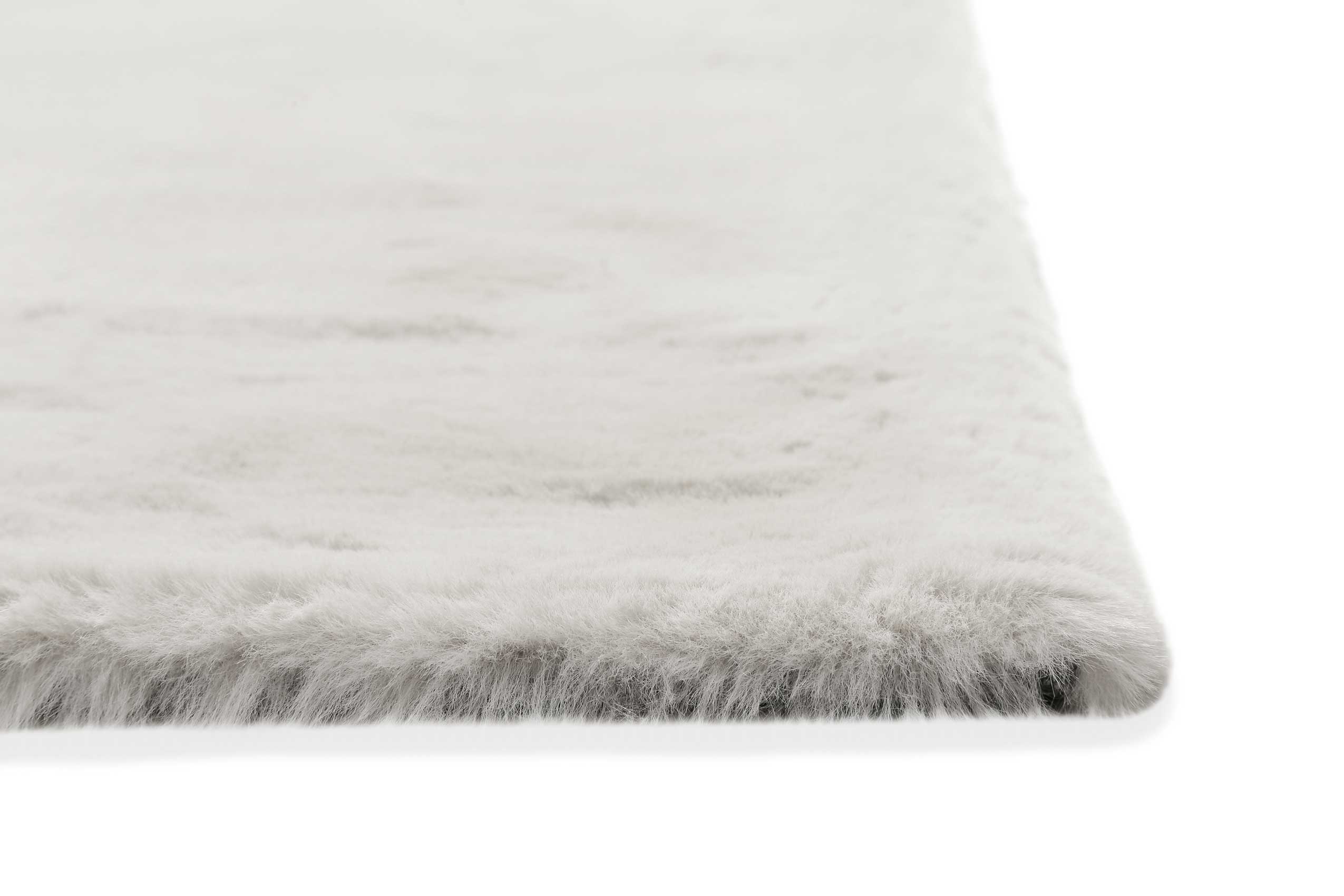 Teppich Beige Grau flauschig und weich 