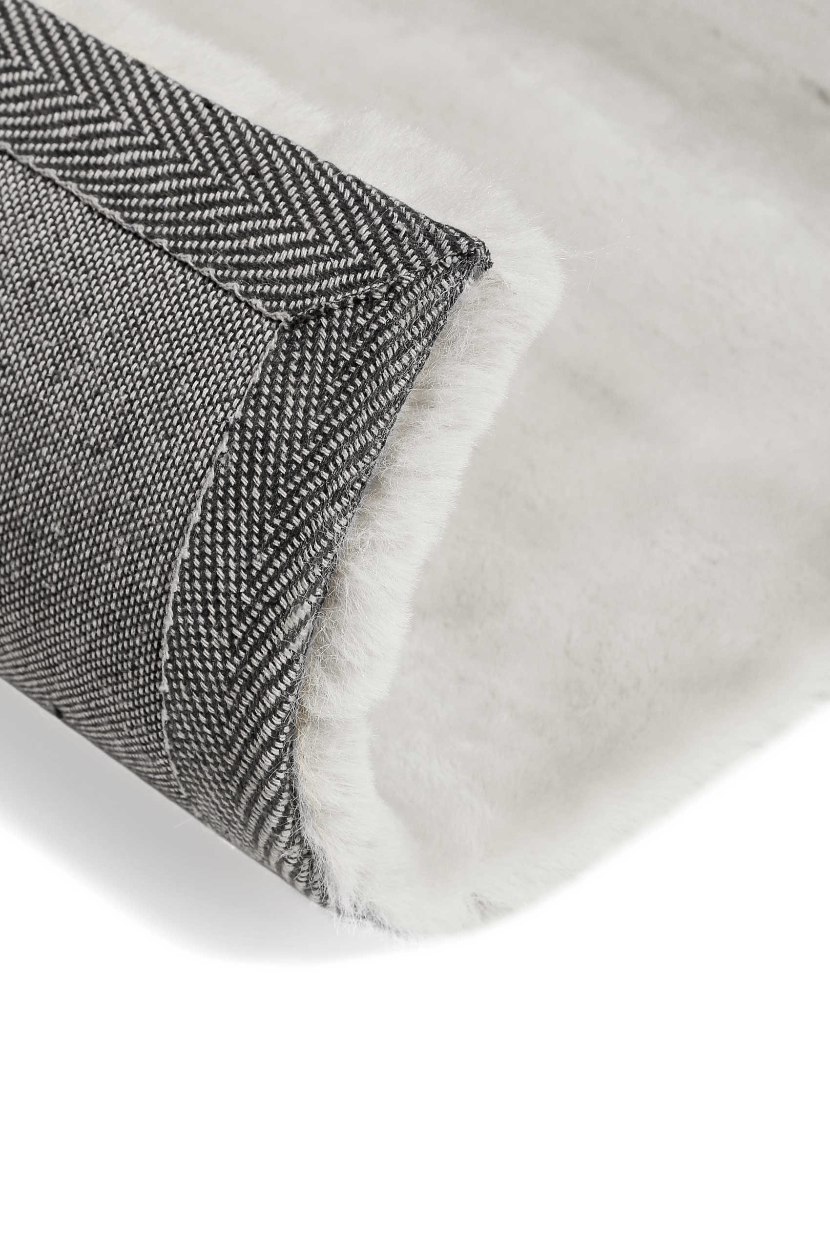 Teppich Beige Grau flauschig und weich 