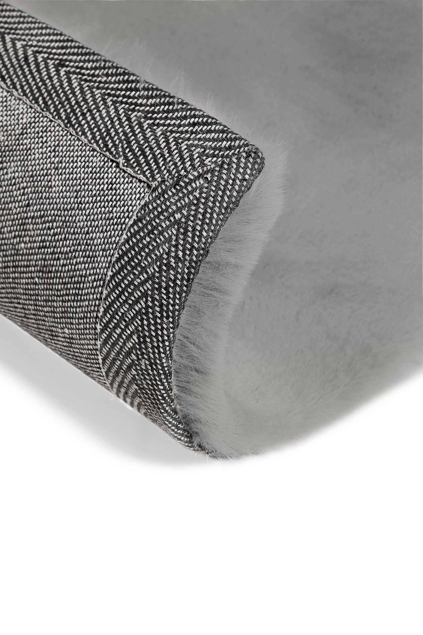 Teppich Grau flauschig und weich 