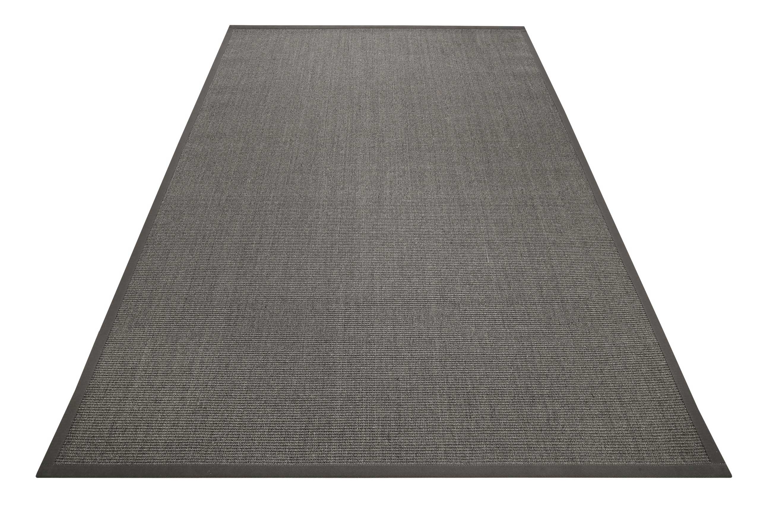 Vegan Teppich Natur Grau aus Sisal 