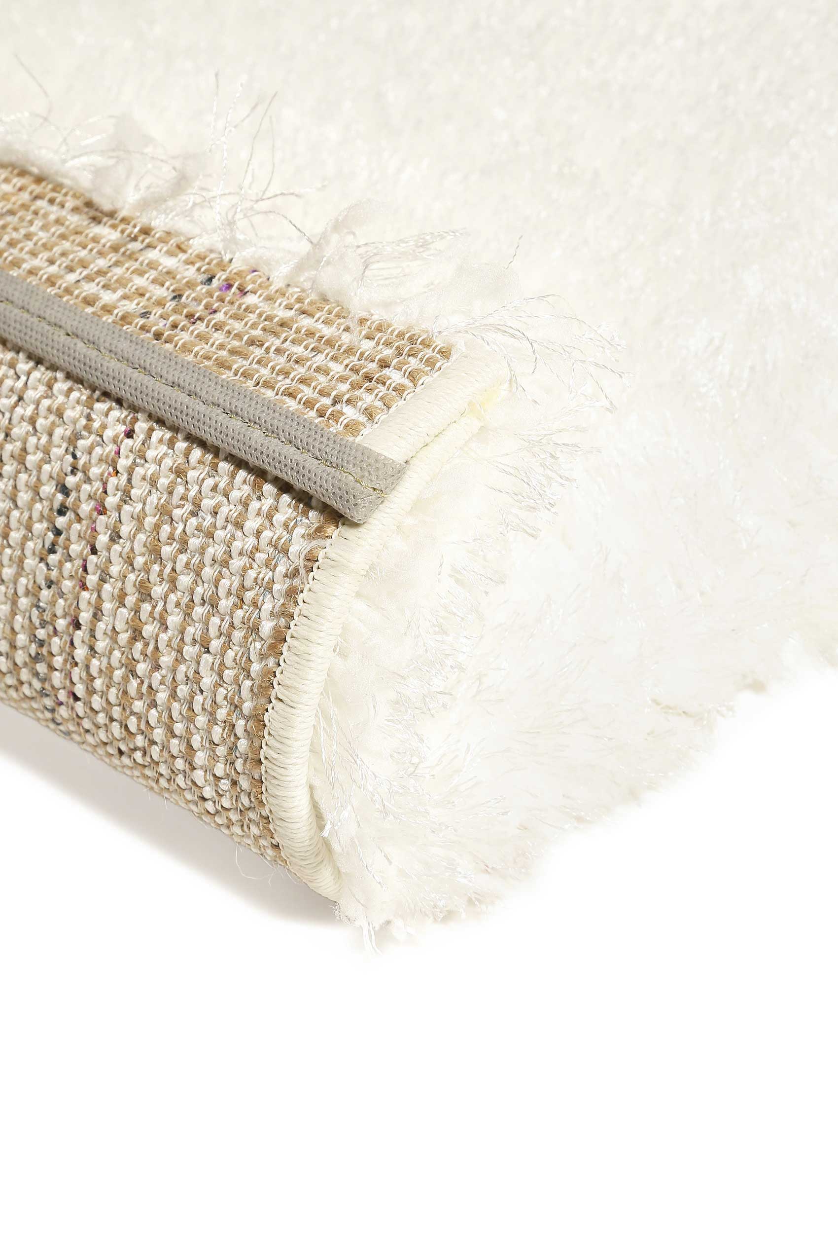 Teppich Creme Weiß Hochflor » Ella « WECONhome Basics - Ansicht 4