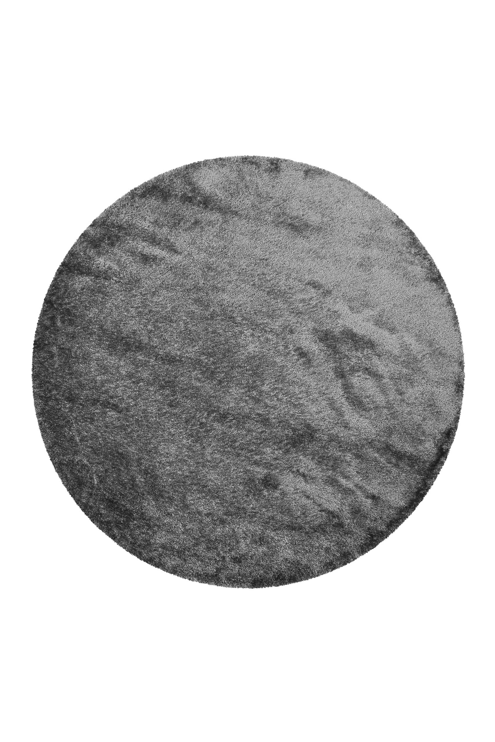 Teppich Rund Grau Hochflor » Ella « WECONhome Basics - Ansicht 1
