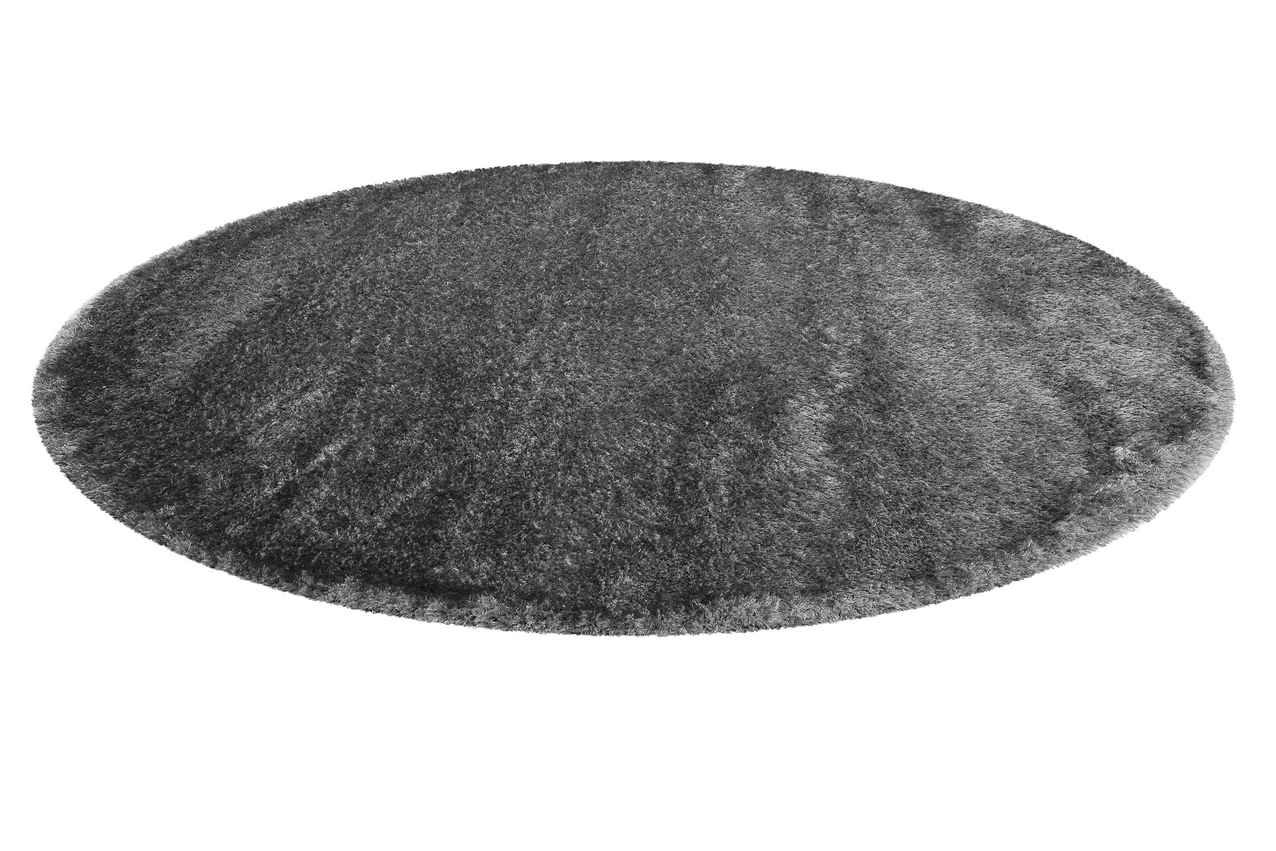 Teppich Rund Grau Hochflor » Ella « WECONhome Basics - Ansicht 2