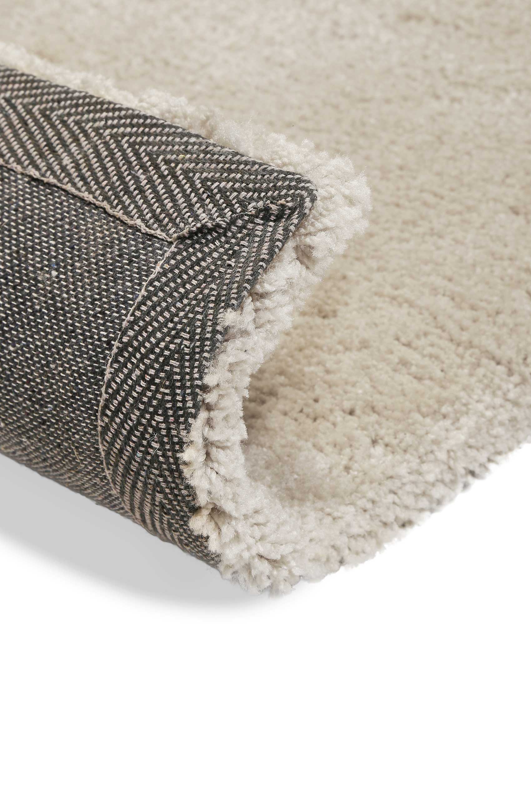 Teppich Sand Beige Hochflor 