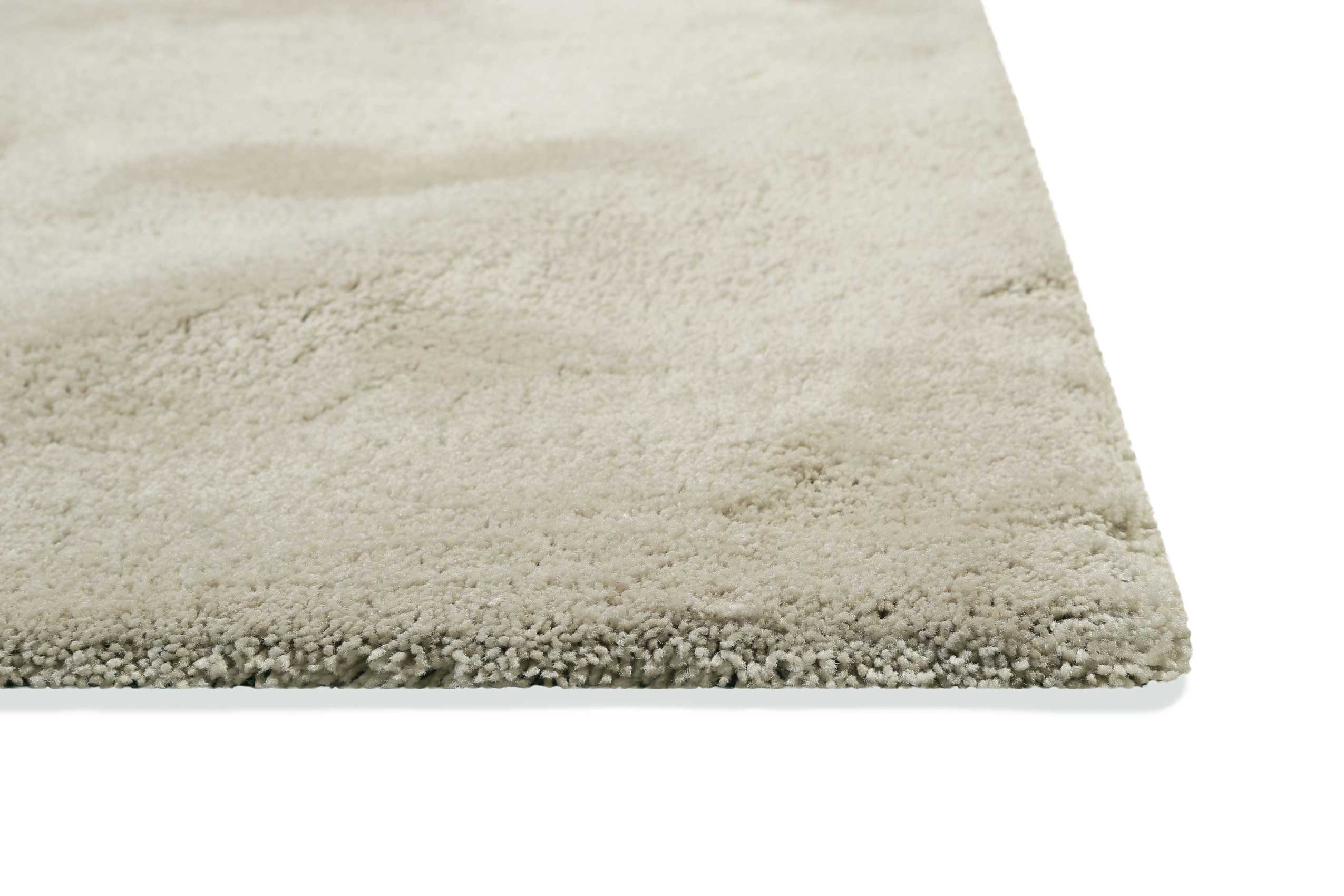 Teppich Beige Grau Hochflor 