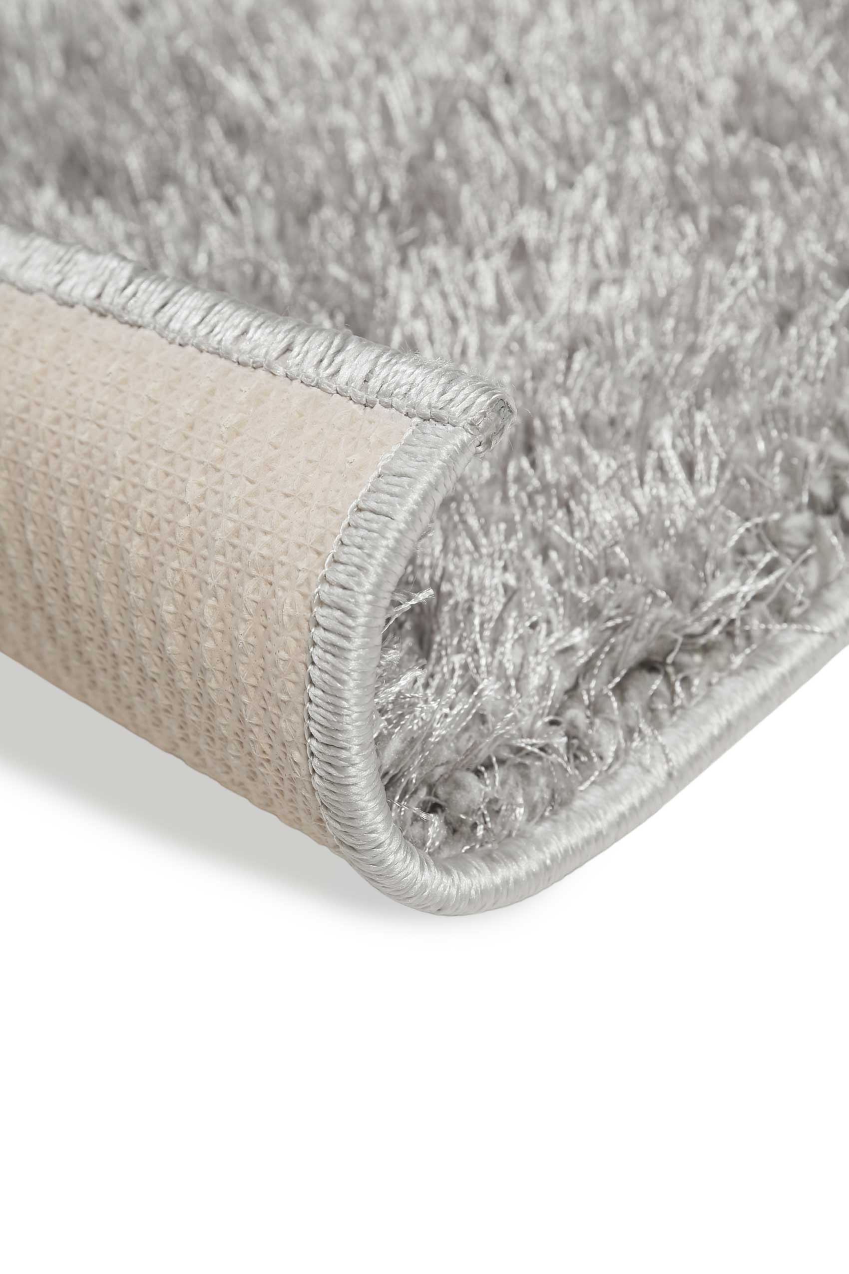 Teppich Grau Hochflor