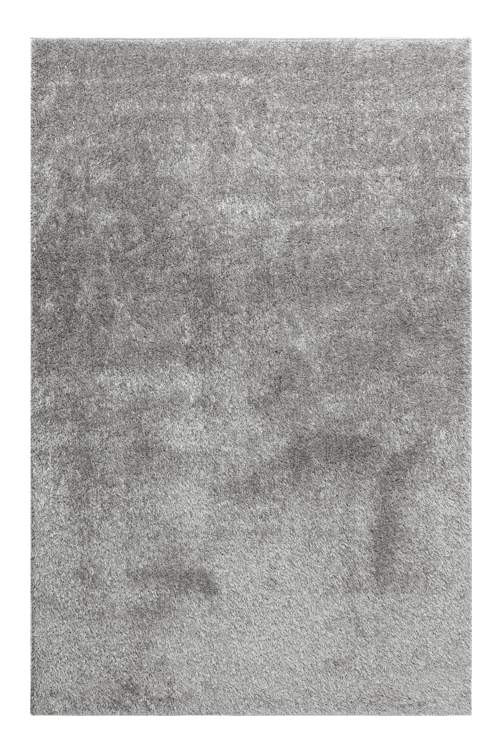 Teppich Grau Hochflor