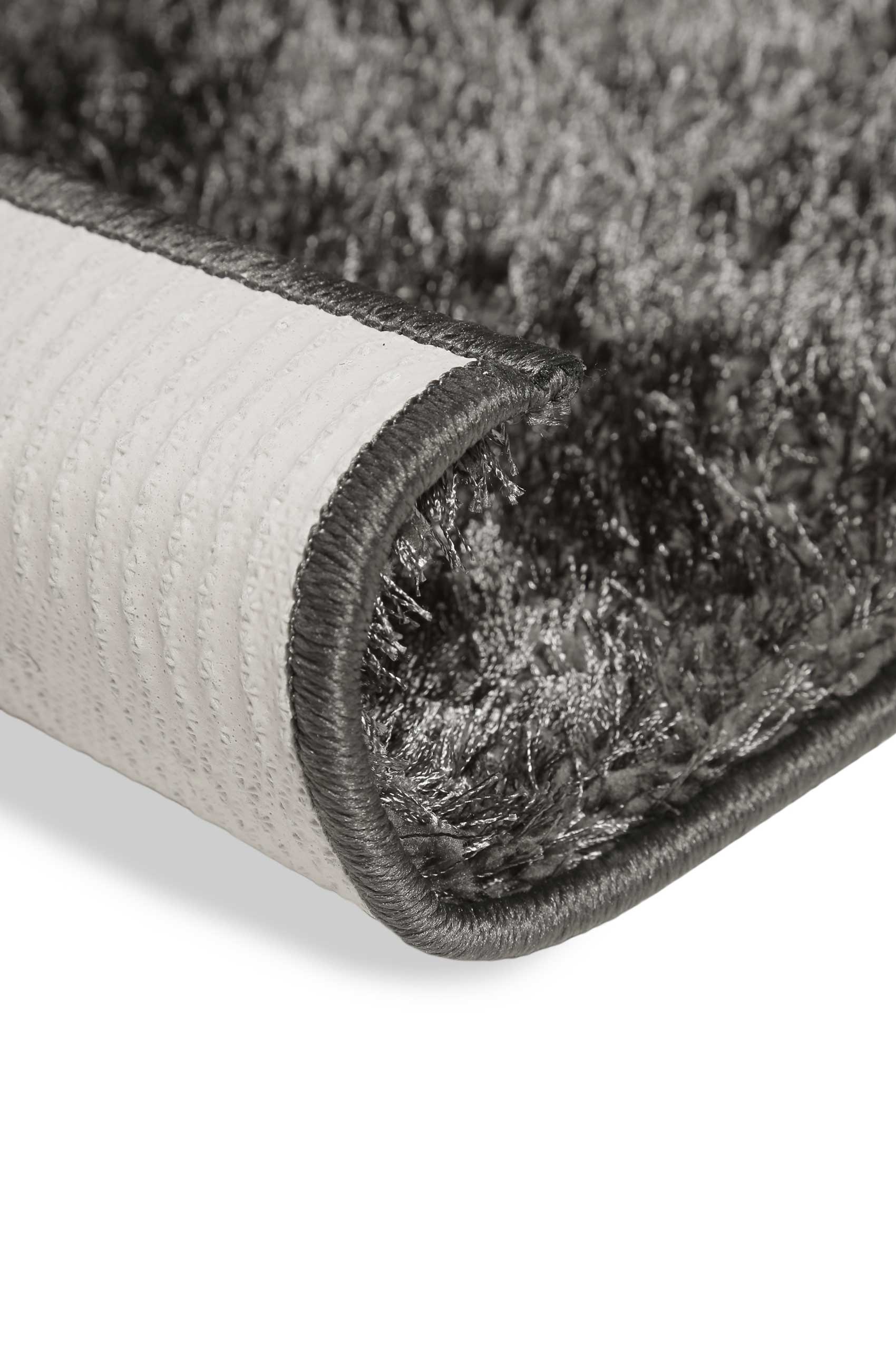 Teppich Anthrazit Hochflor » Fanny « WECONhome Basics - Ansicht 6