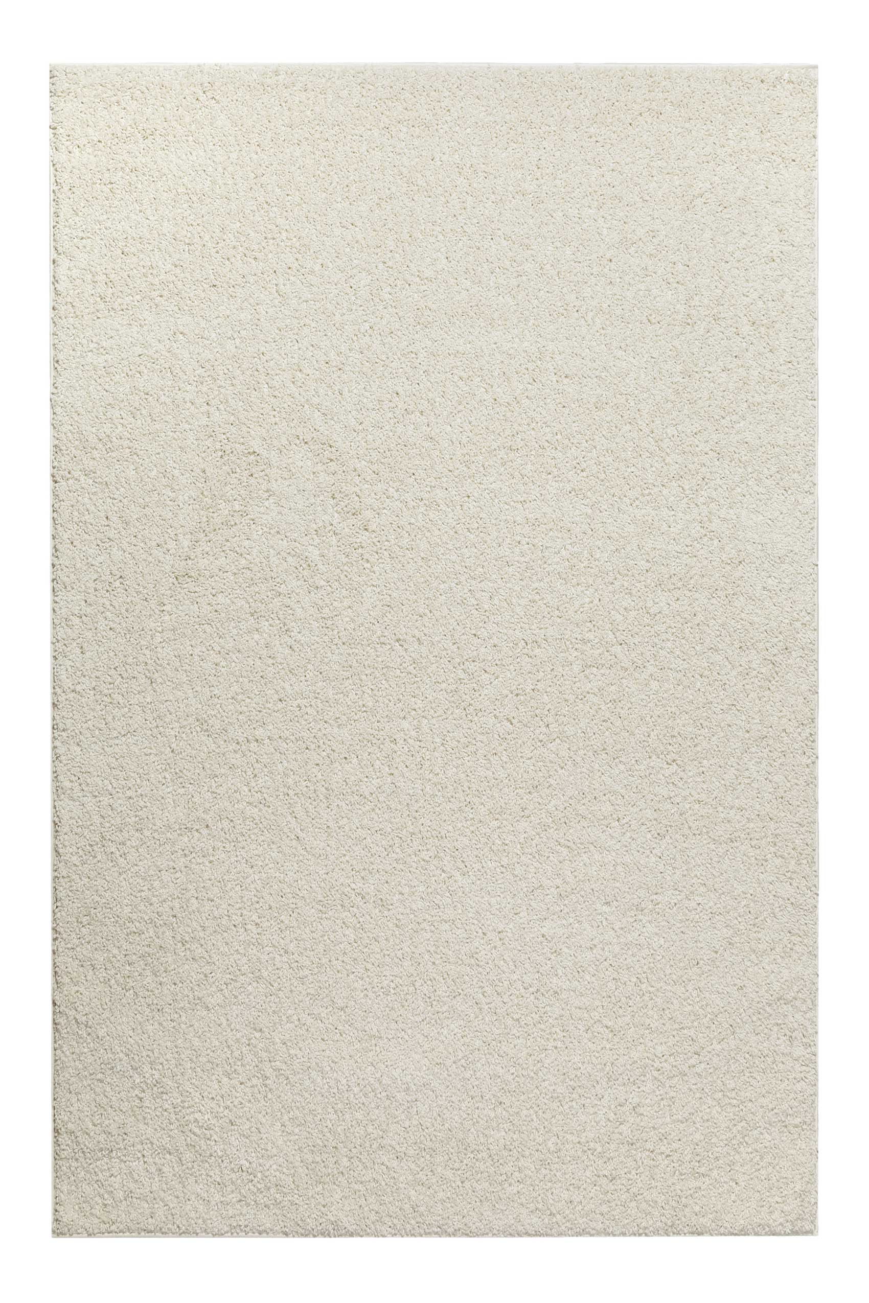 Teppich Creme Weiß Hochflor » Greta « WECONhome Basics - Ansicht 1