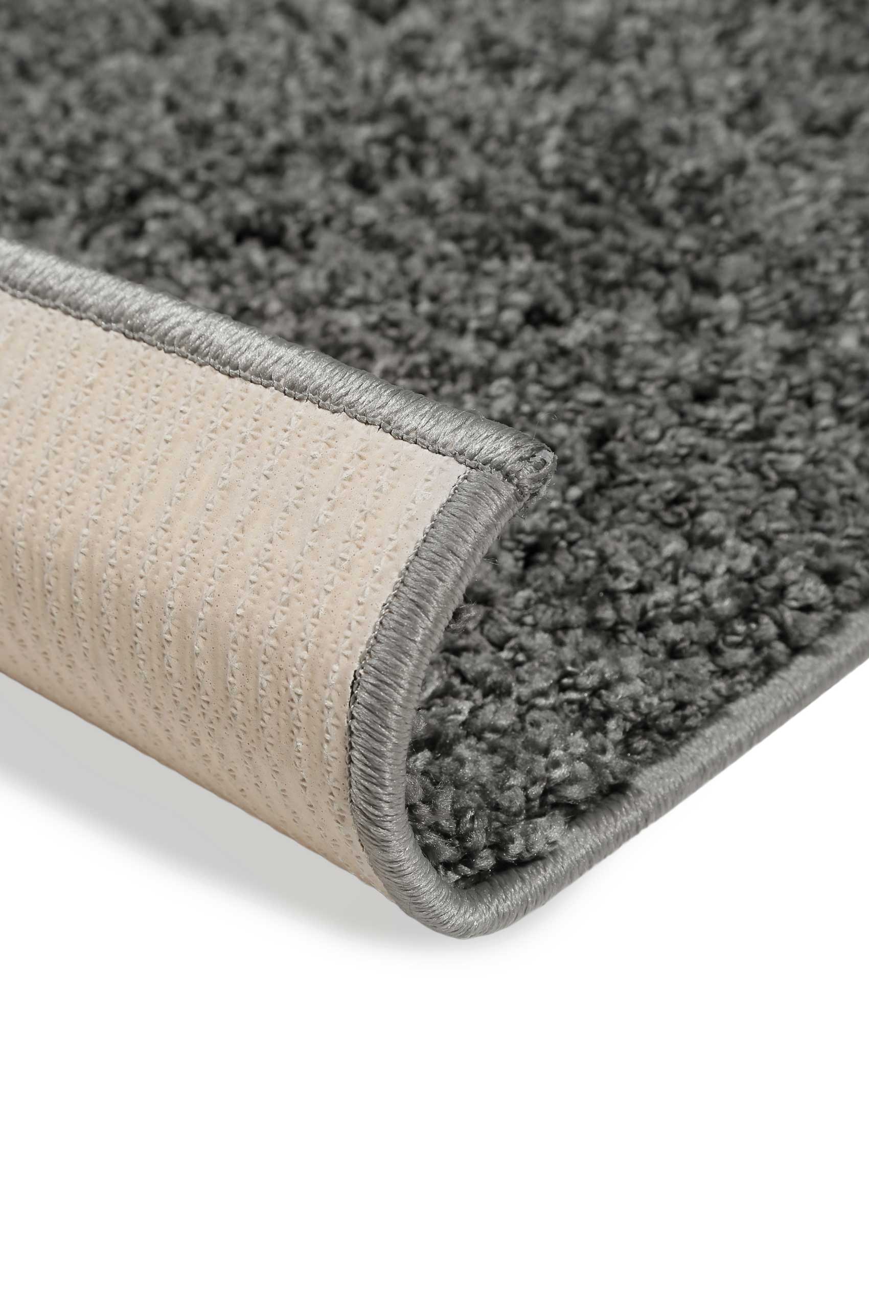 Teppich Anthrazit Hochflor » Greta « WECONhome Basics - Ansicht 5