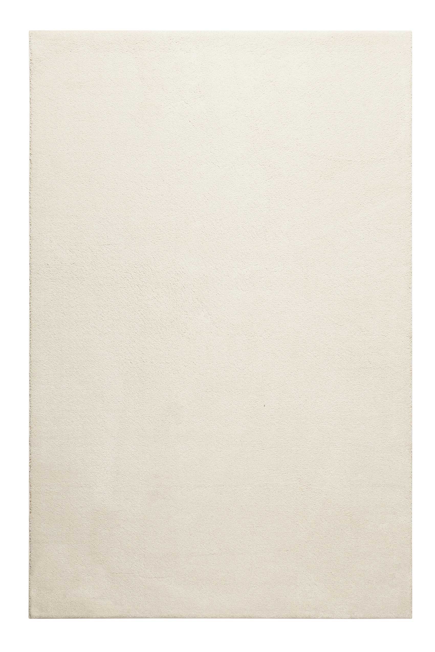 Teppich Weiß Creme Kurzflor » Lotta « WECONhome Basics - Ansicht 1
