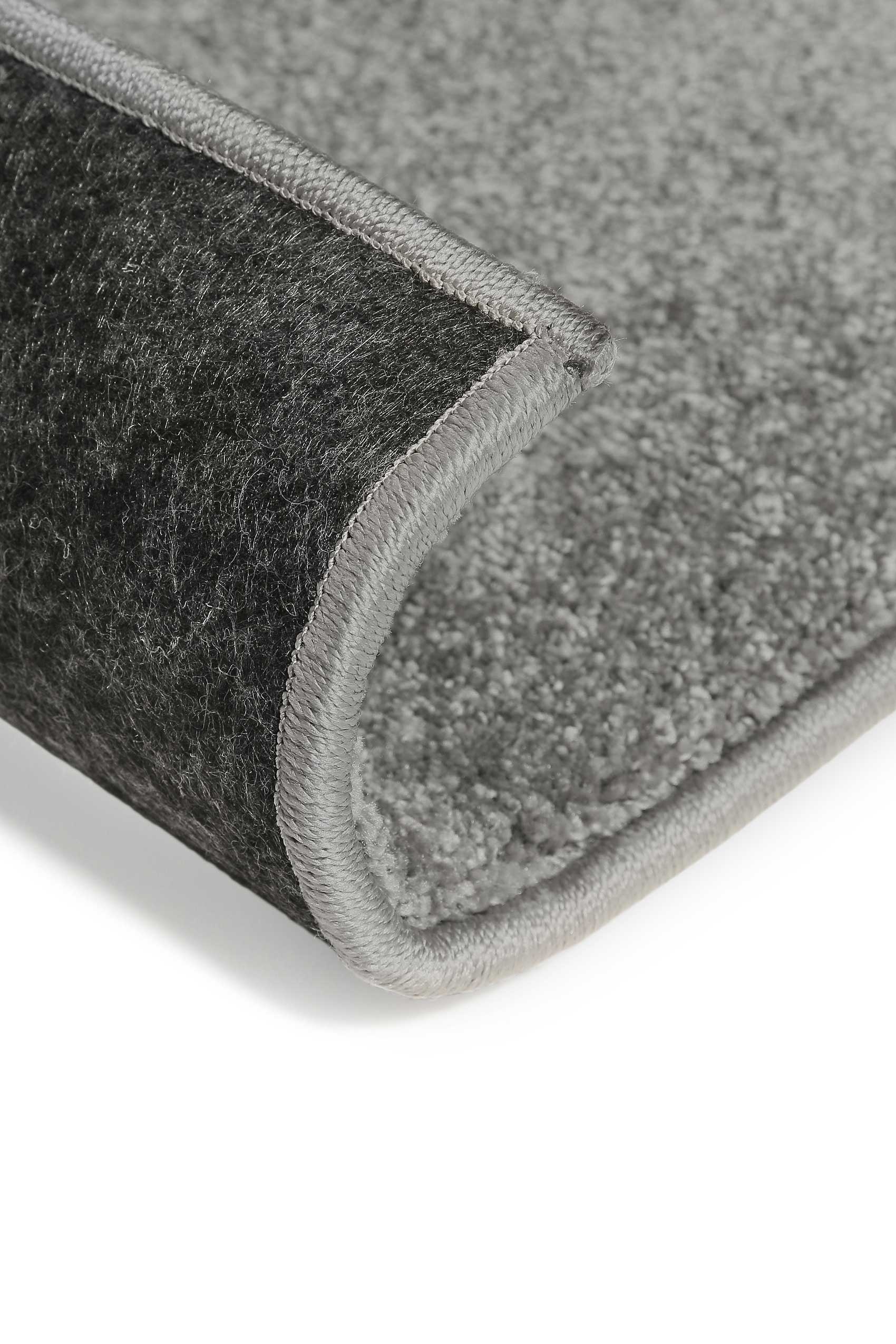 Teppich Grau Kurzflor 