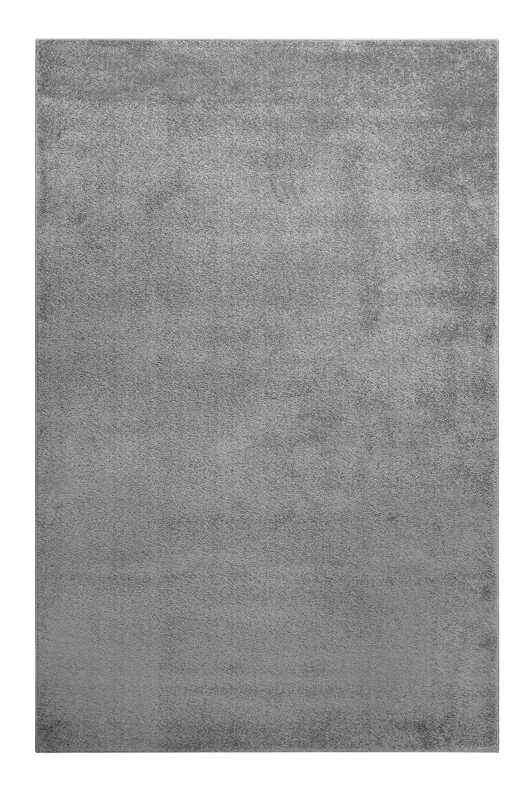 Teppich Grau Kurzflor 