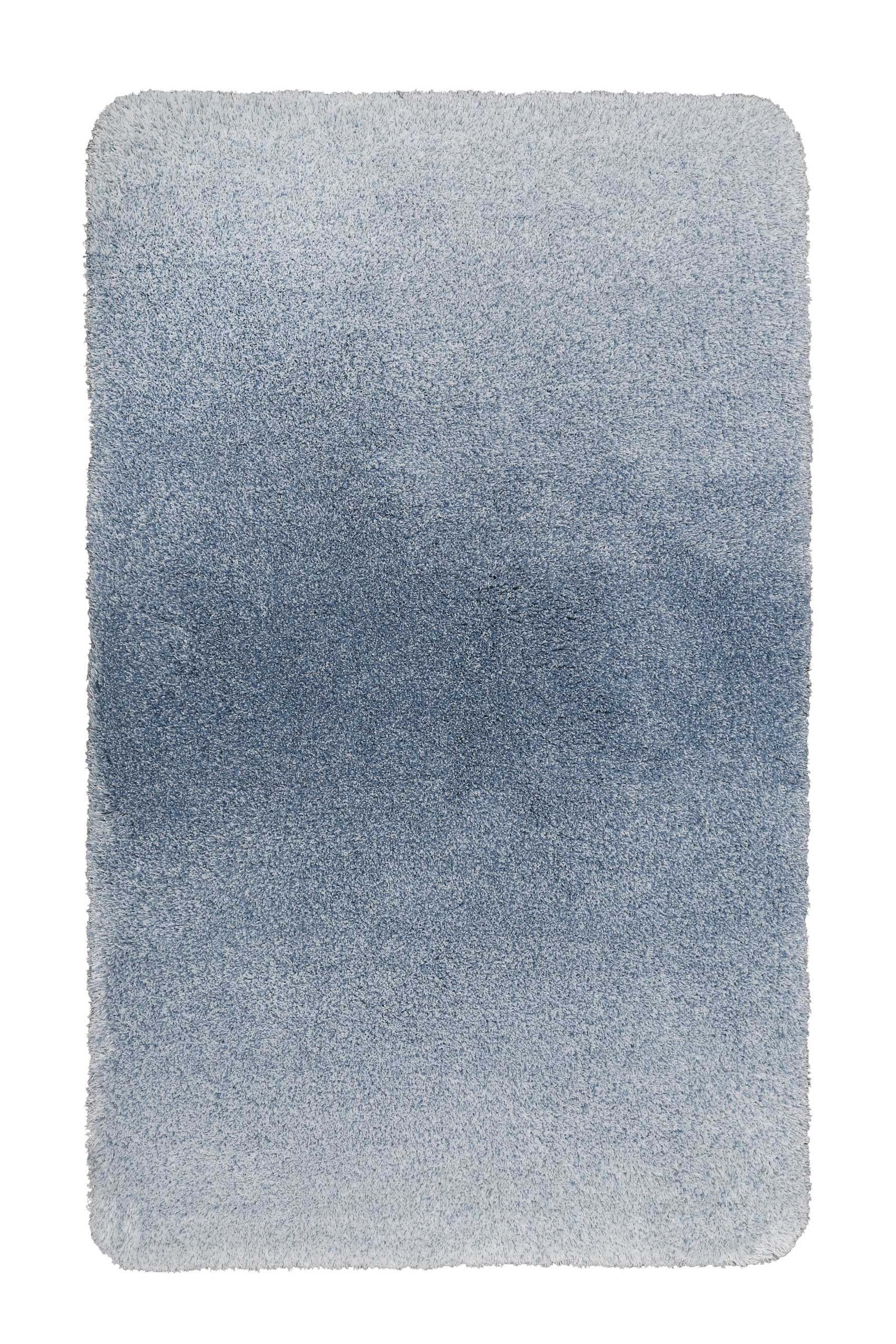 Badteppich Blau meliert