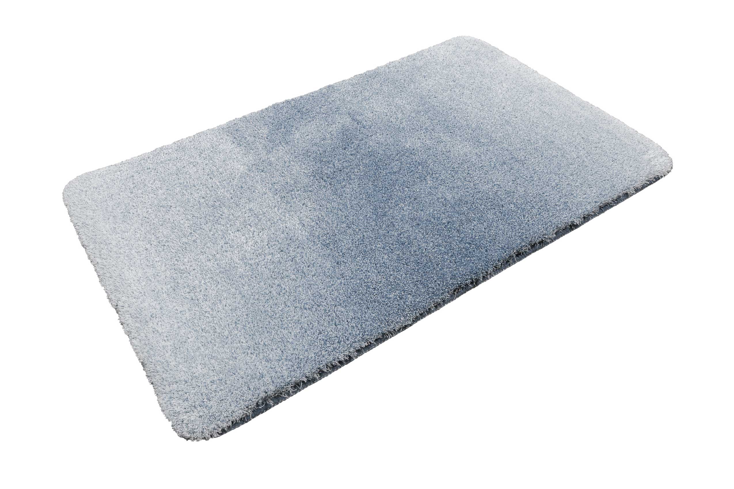 Badteppich Blau meliert