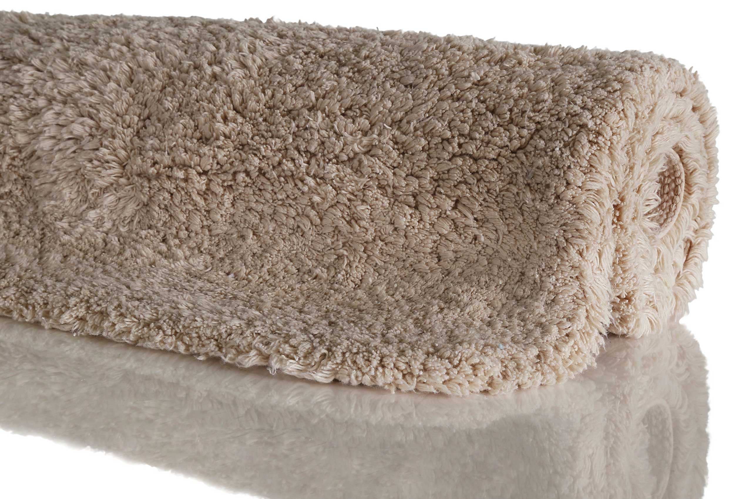 Badteppich Beige