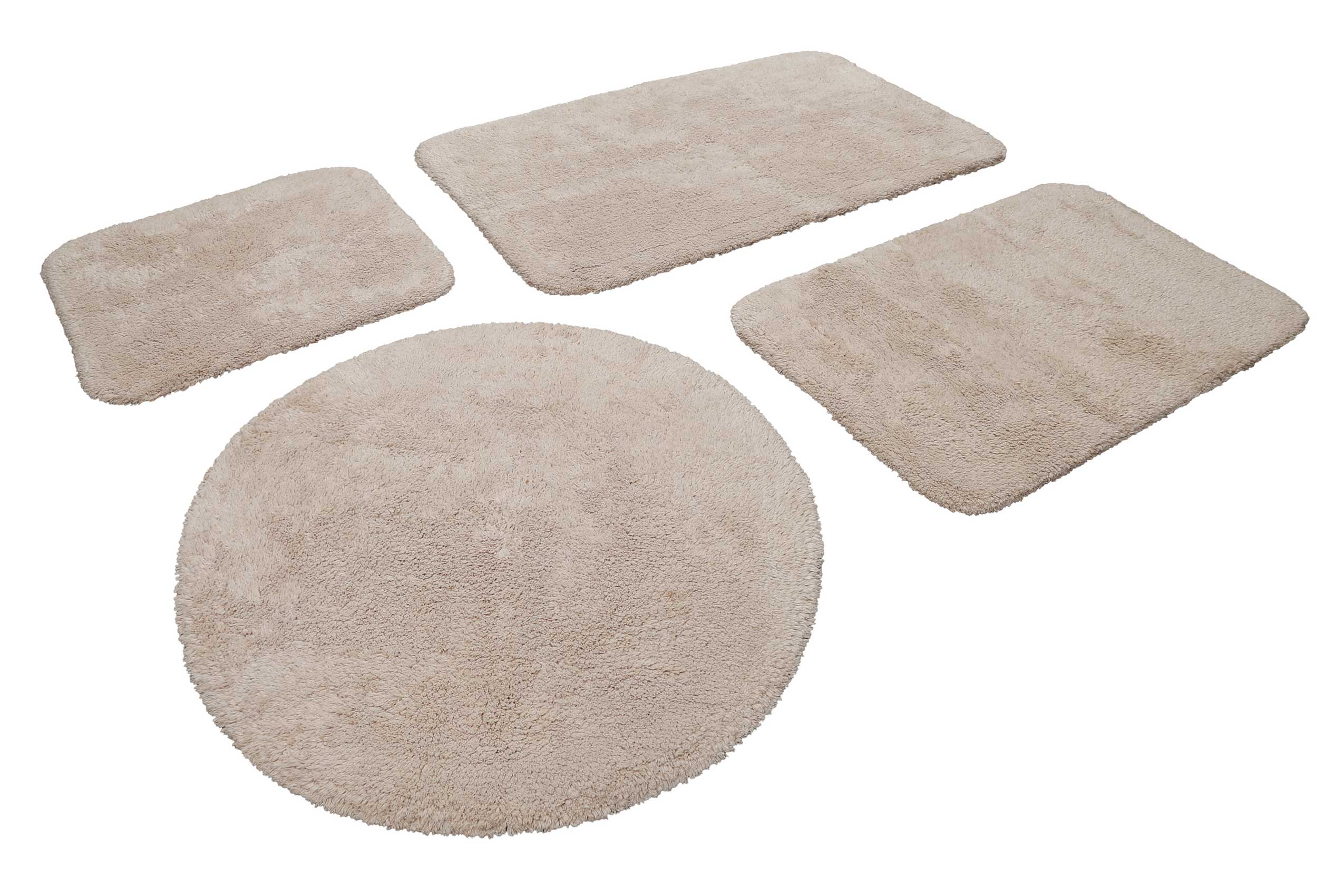 Badteppich Beige