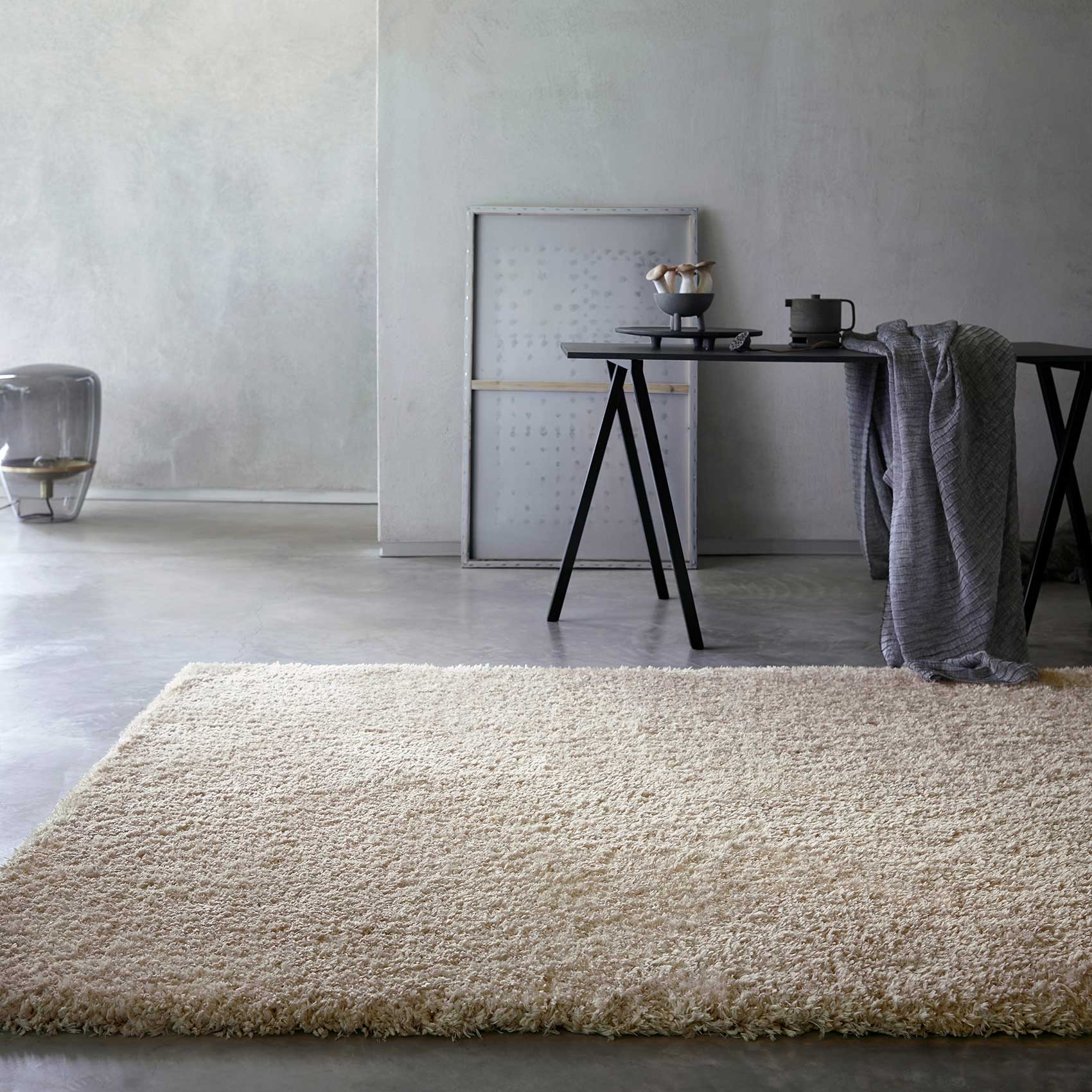 Teppich Beige Hochflor » Smilla « WECONhome Basic - Ansicht 5