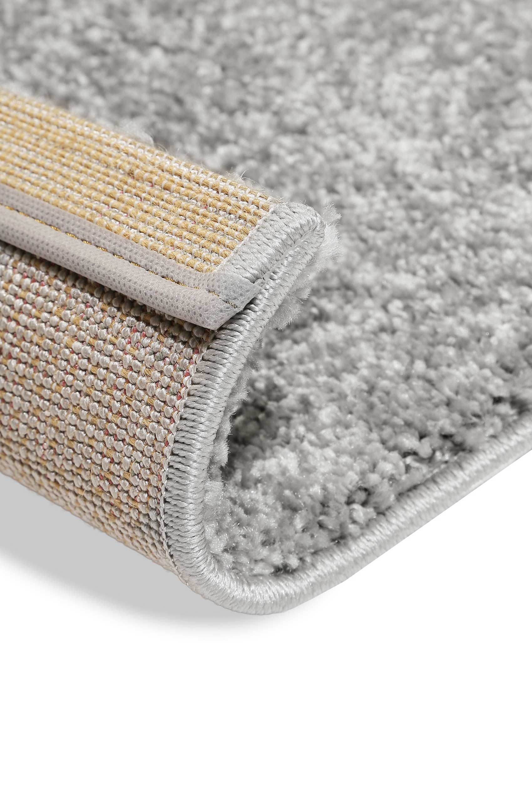 Teppich Hellgrau Kurzflor » Tilda « WECONhome Basics - Ansicht 4