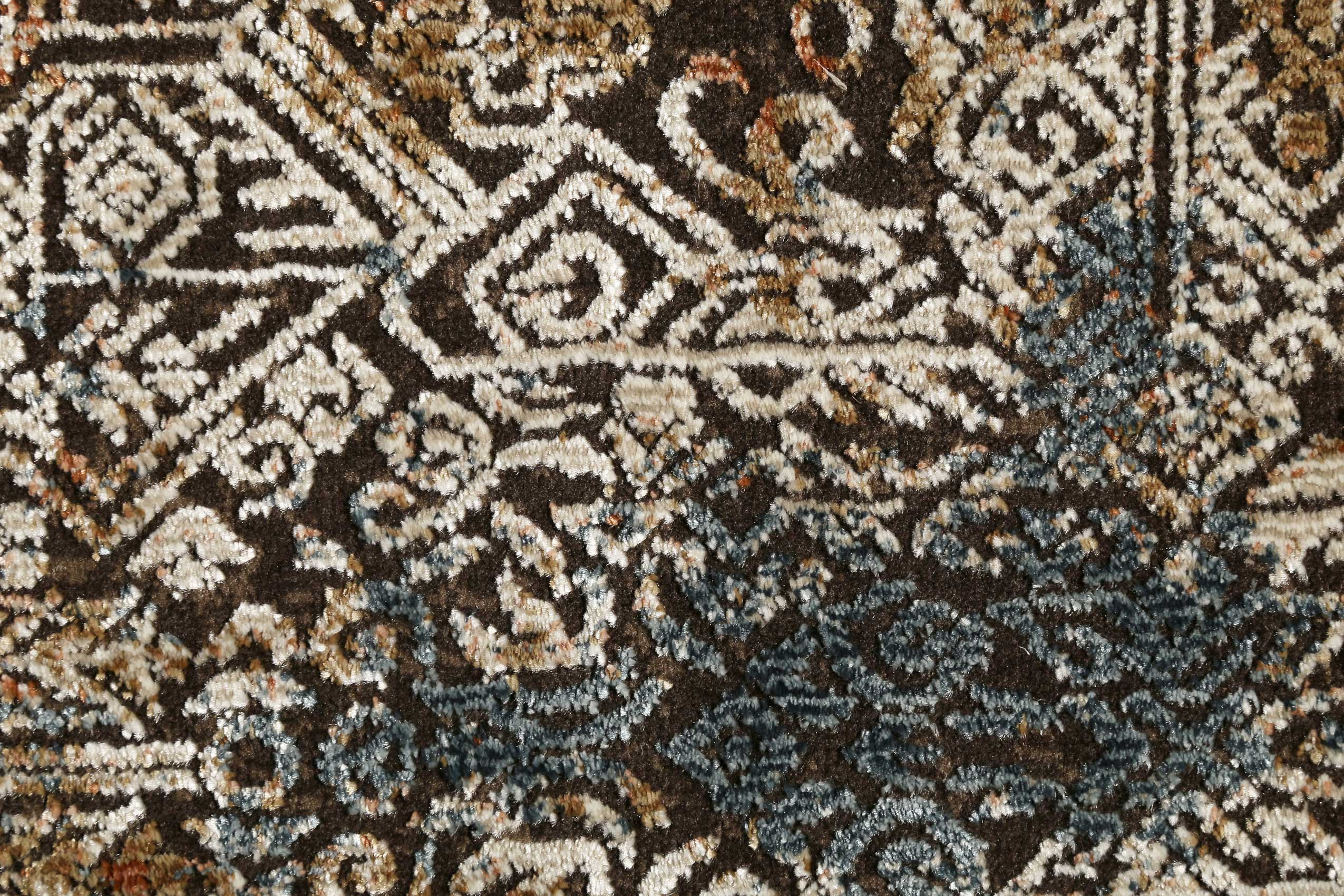 Teppich Braun Vintage 