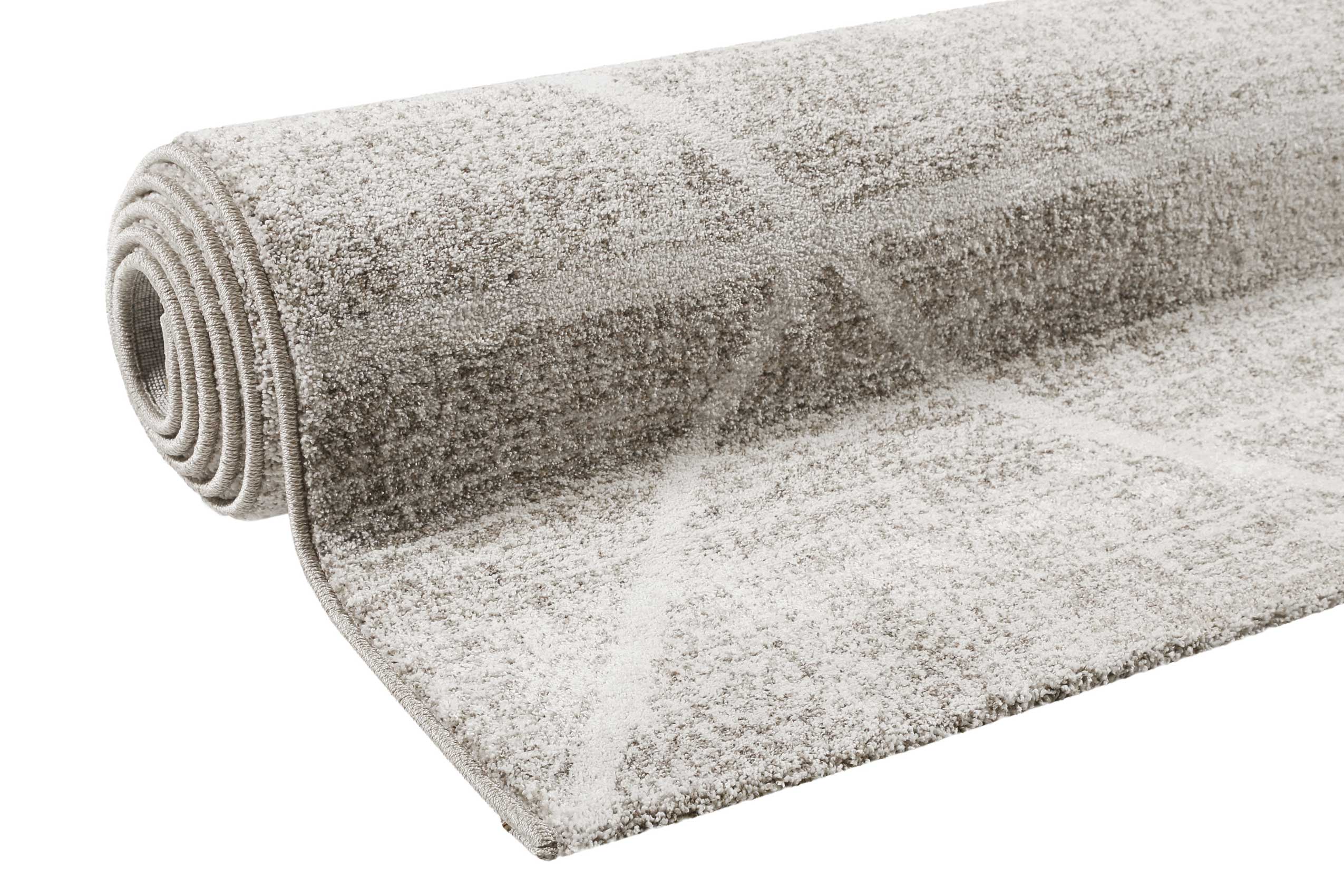 Teppich Grau Sand Kurzflor 