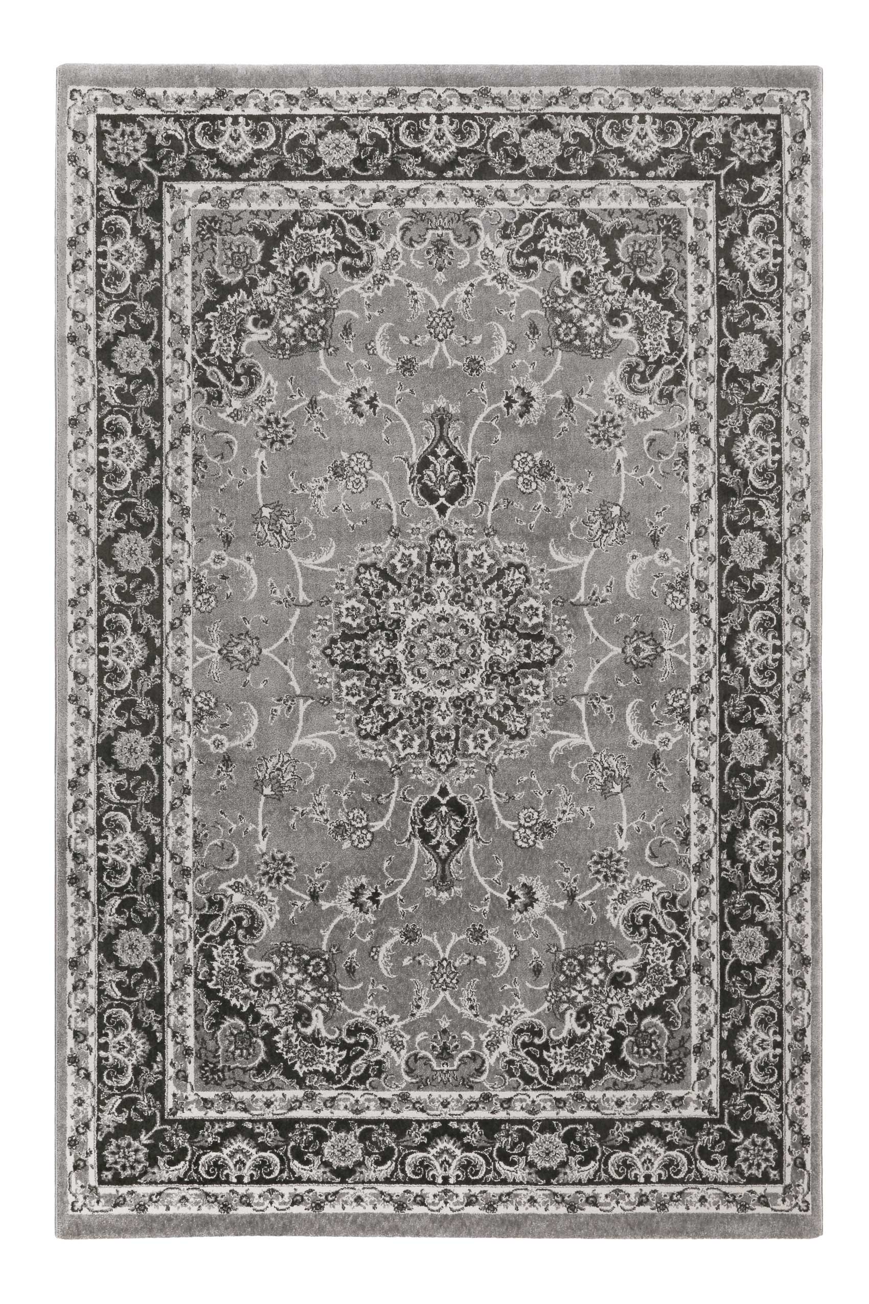 Teppich Grau Anthrazit Kurzflor » Bristol « WECONhome - Ansicht 1