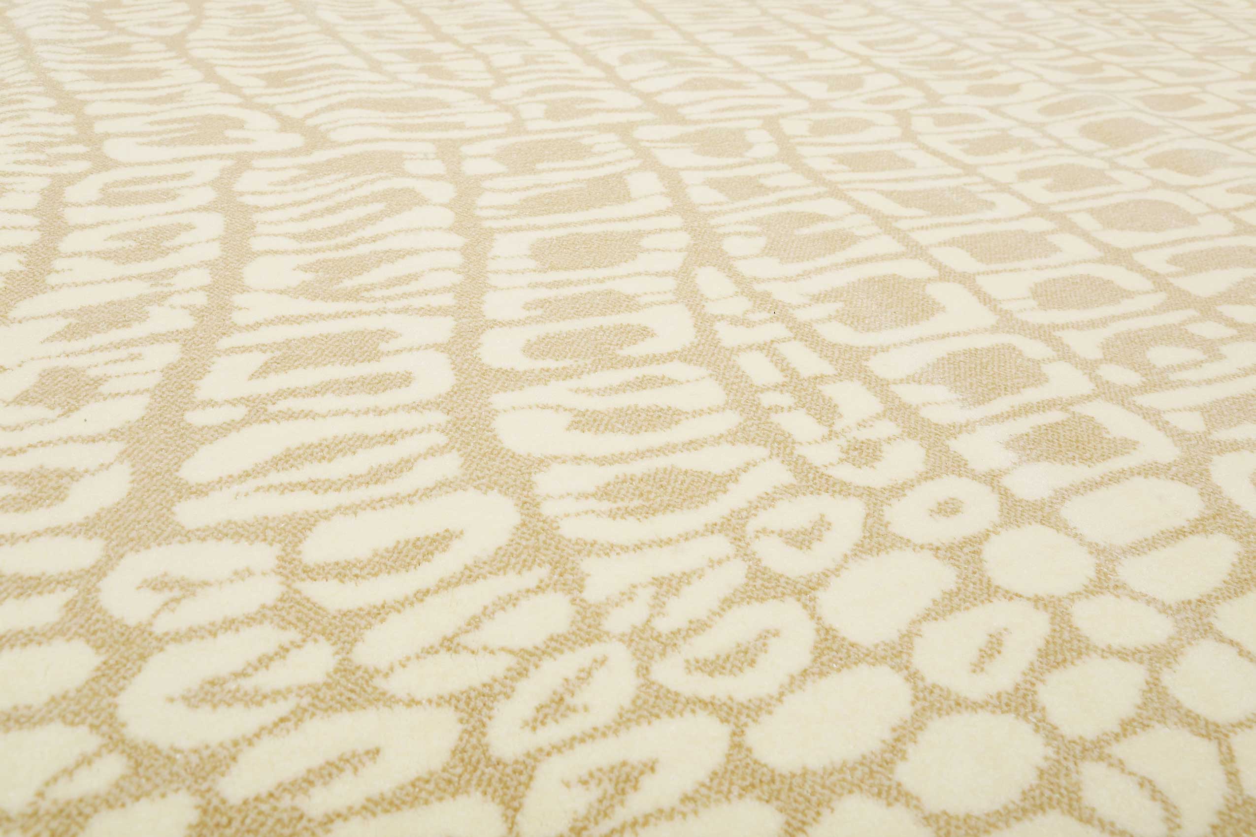 Teppich Sand Beige Kurzflor » Croco « WECONhome - Ansicht 5