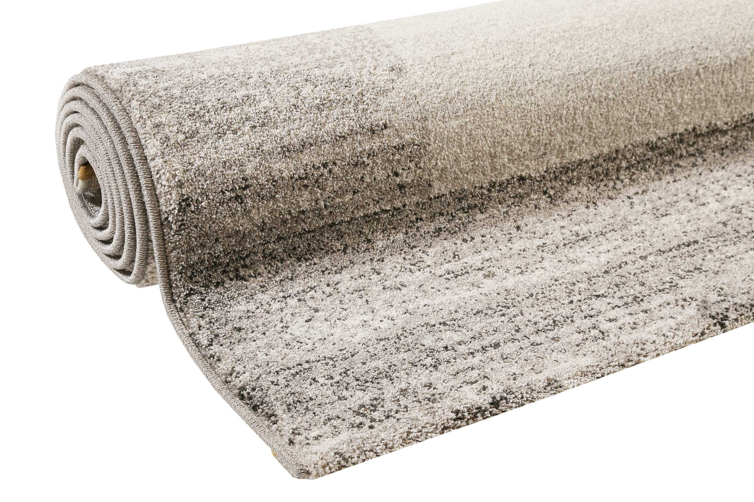 Teppich Grau Silber Kurzflor 