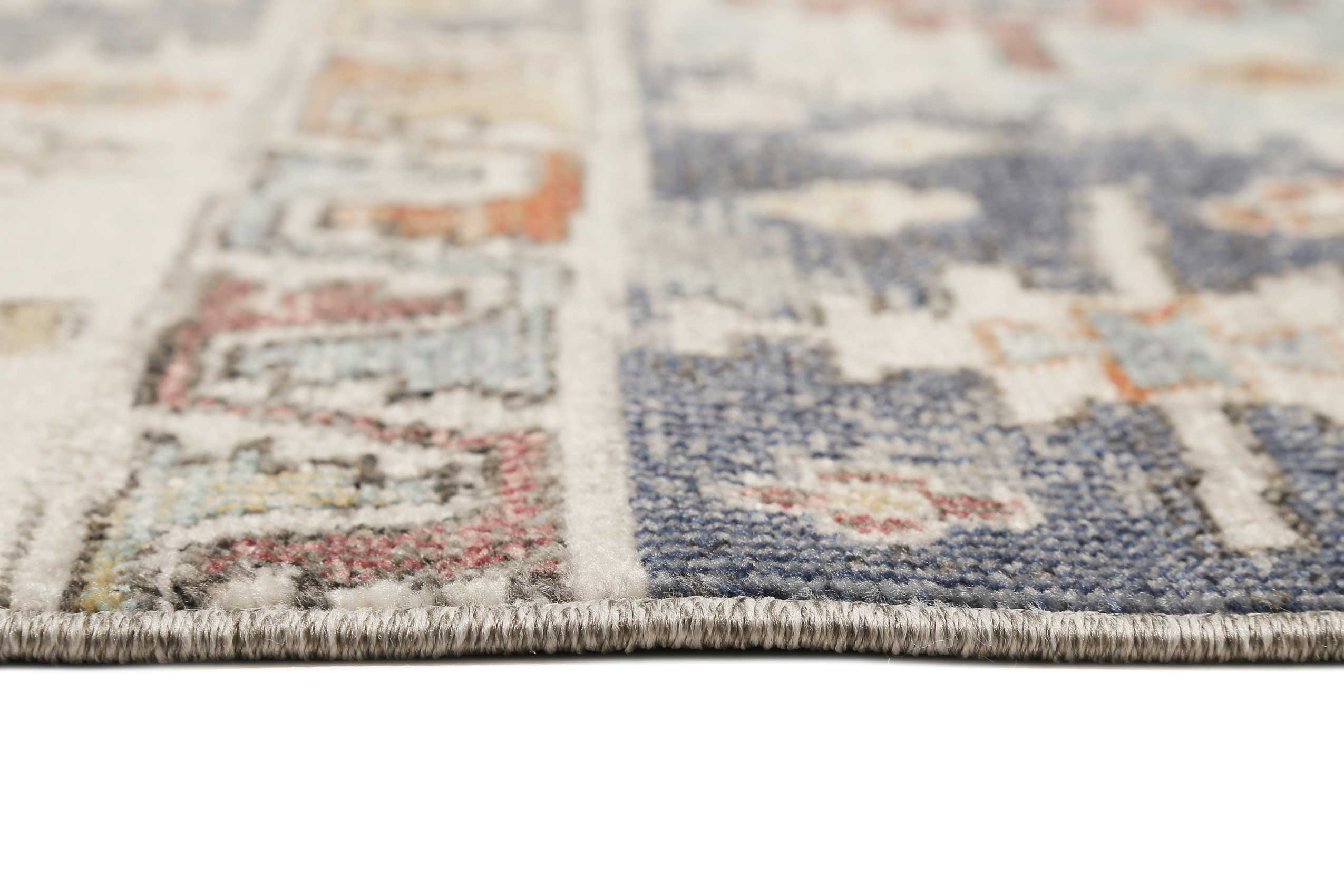 Teppich In & Outdoor Blau Bunt 
