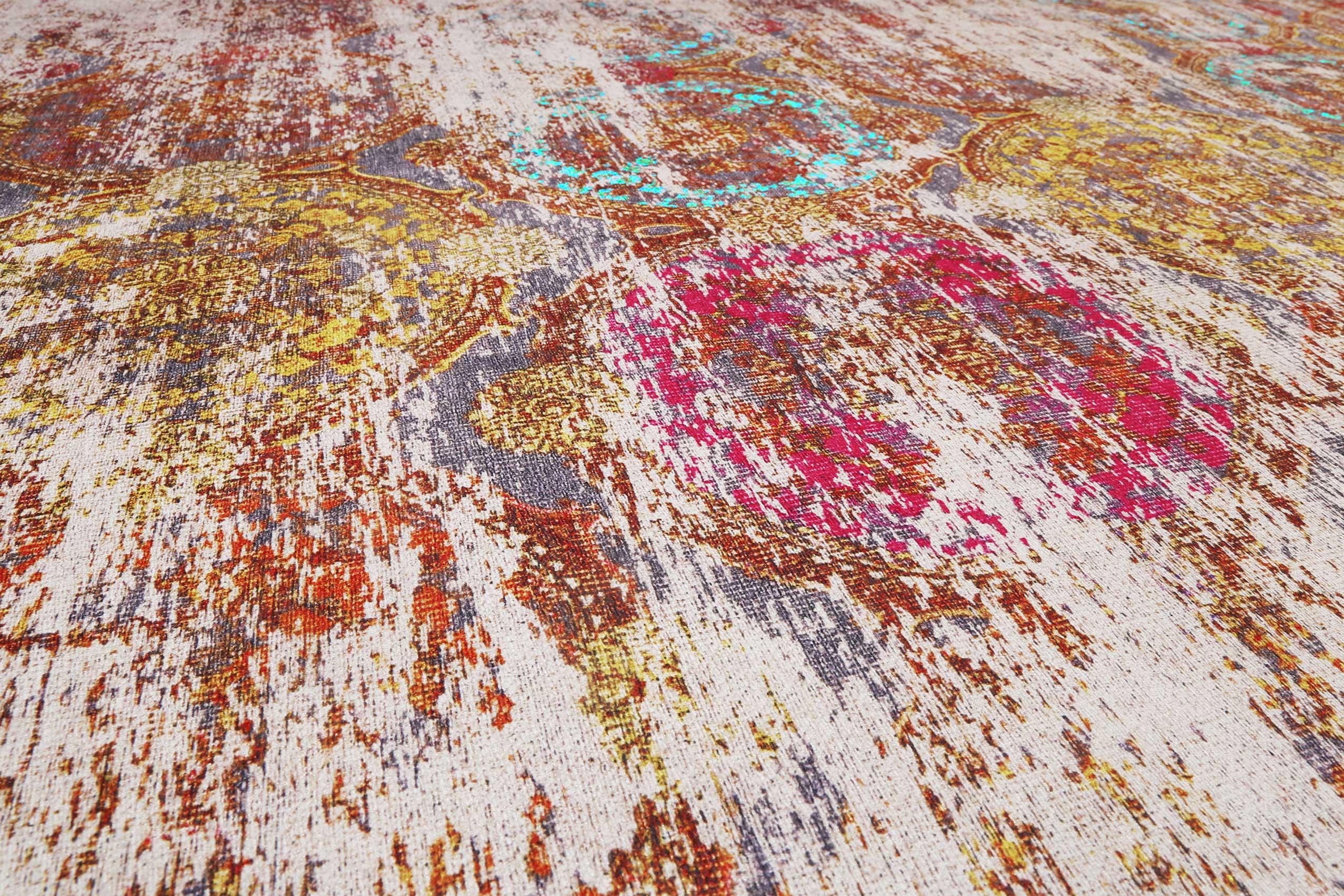 Teppich Bunt Vintage 